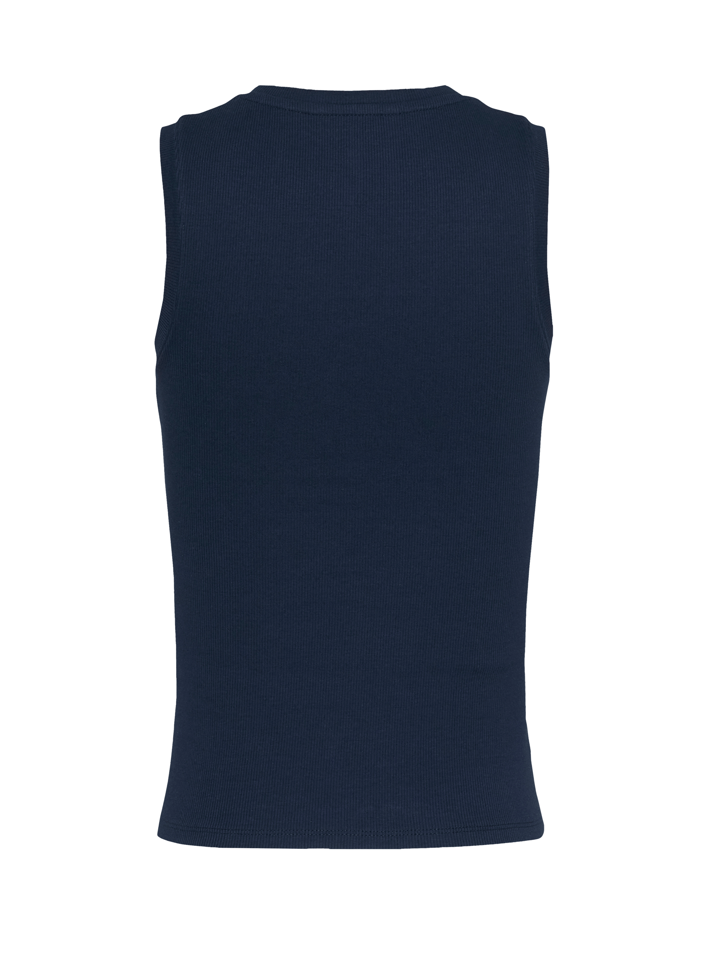 Top côtelé en coton  TOMMY HILFIGER Bleu