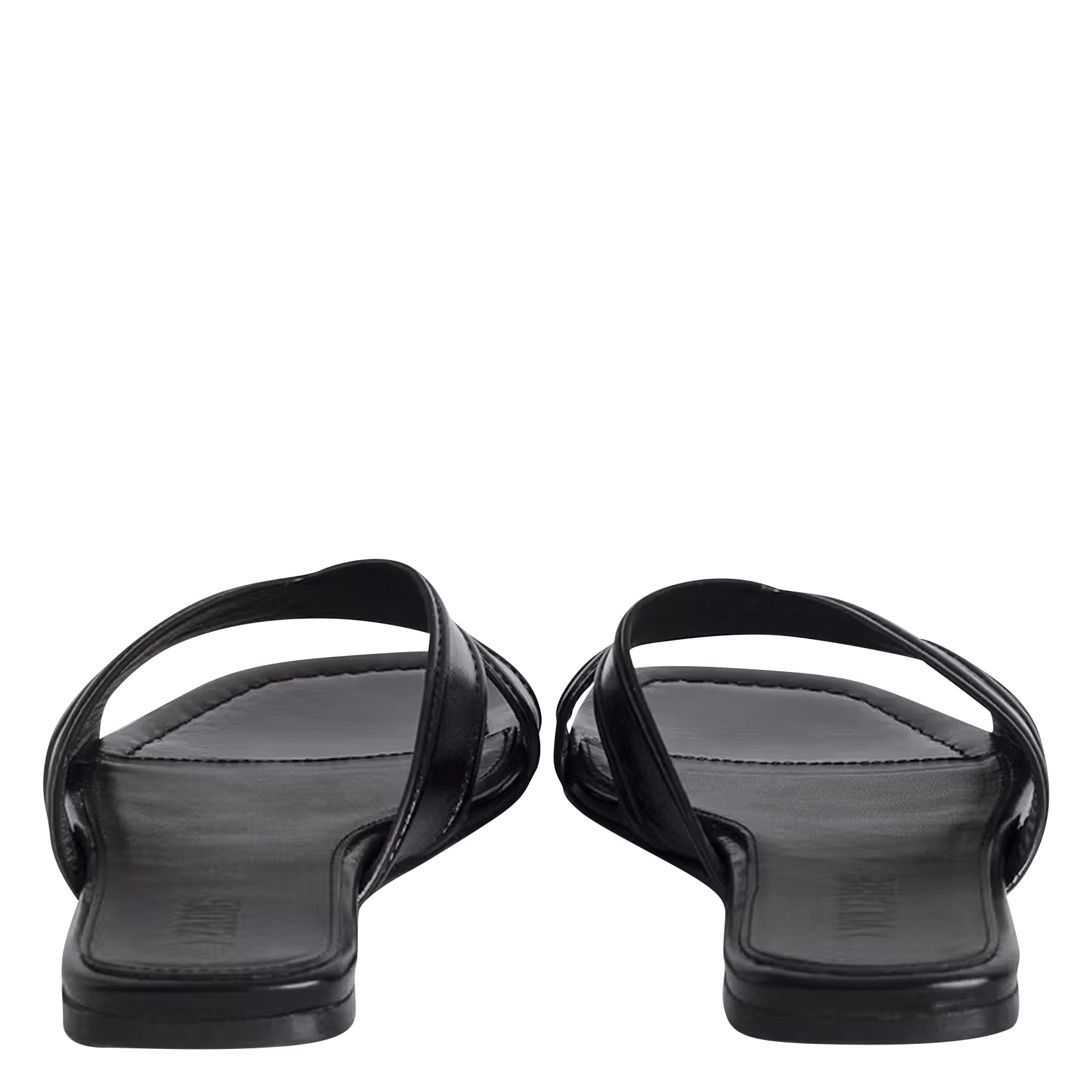 Sandales plates en cuir azora ZADIG&VOLTAIRE Noir