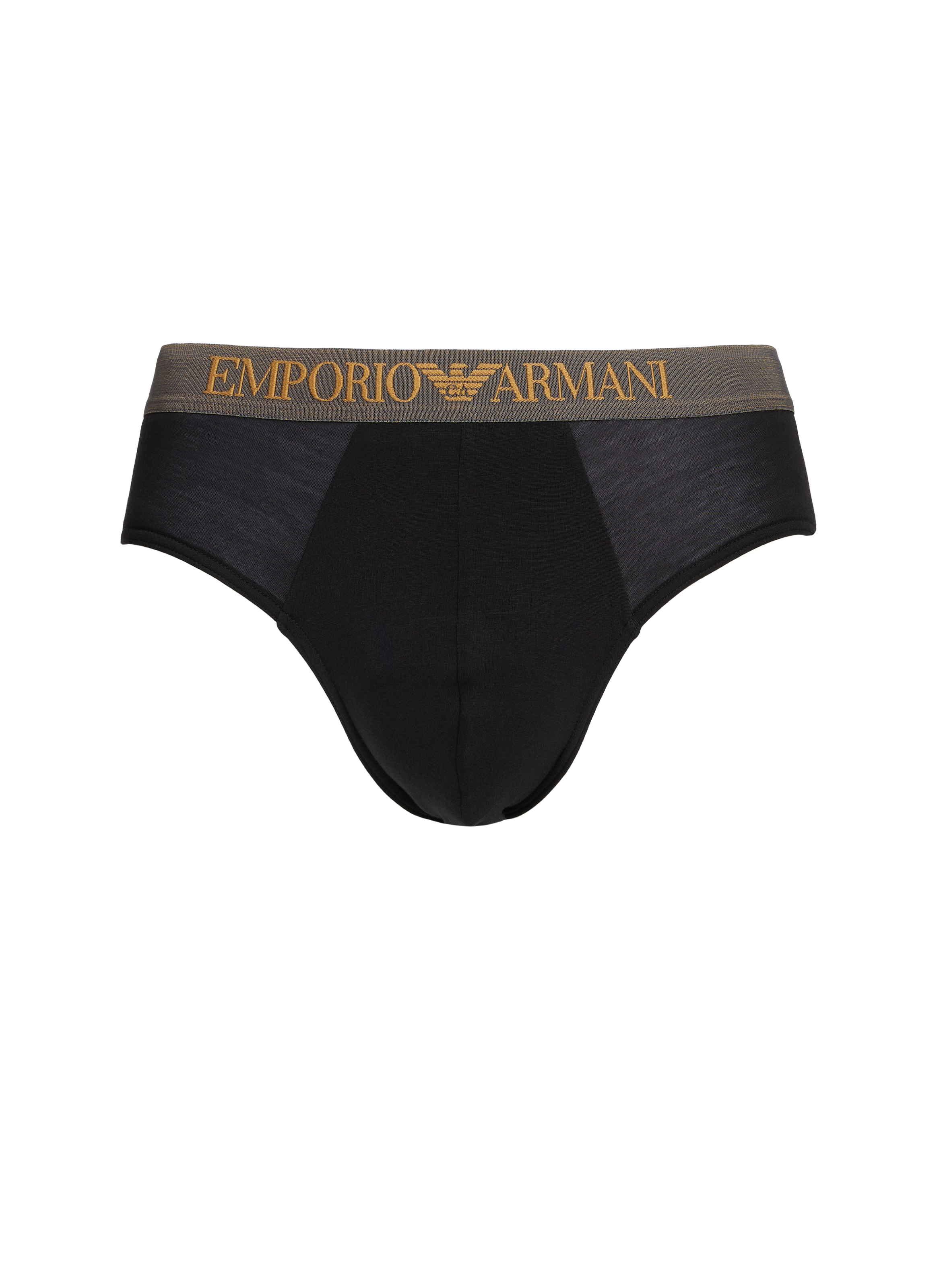 Set of 2 mixed cotton briefs EMPORIO ARMANI Multicolour