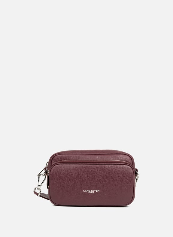 Sac trotteur - milano ama Rouge by LANCASTER LANCASTER Sac trotteur - milano ama Rouge