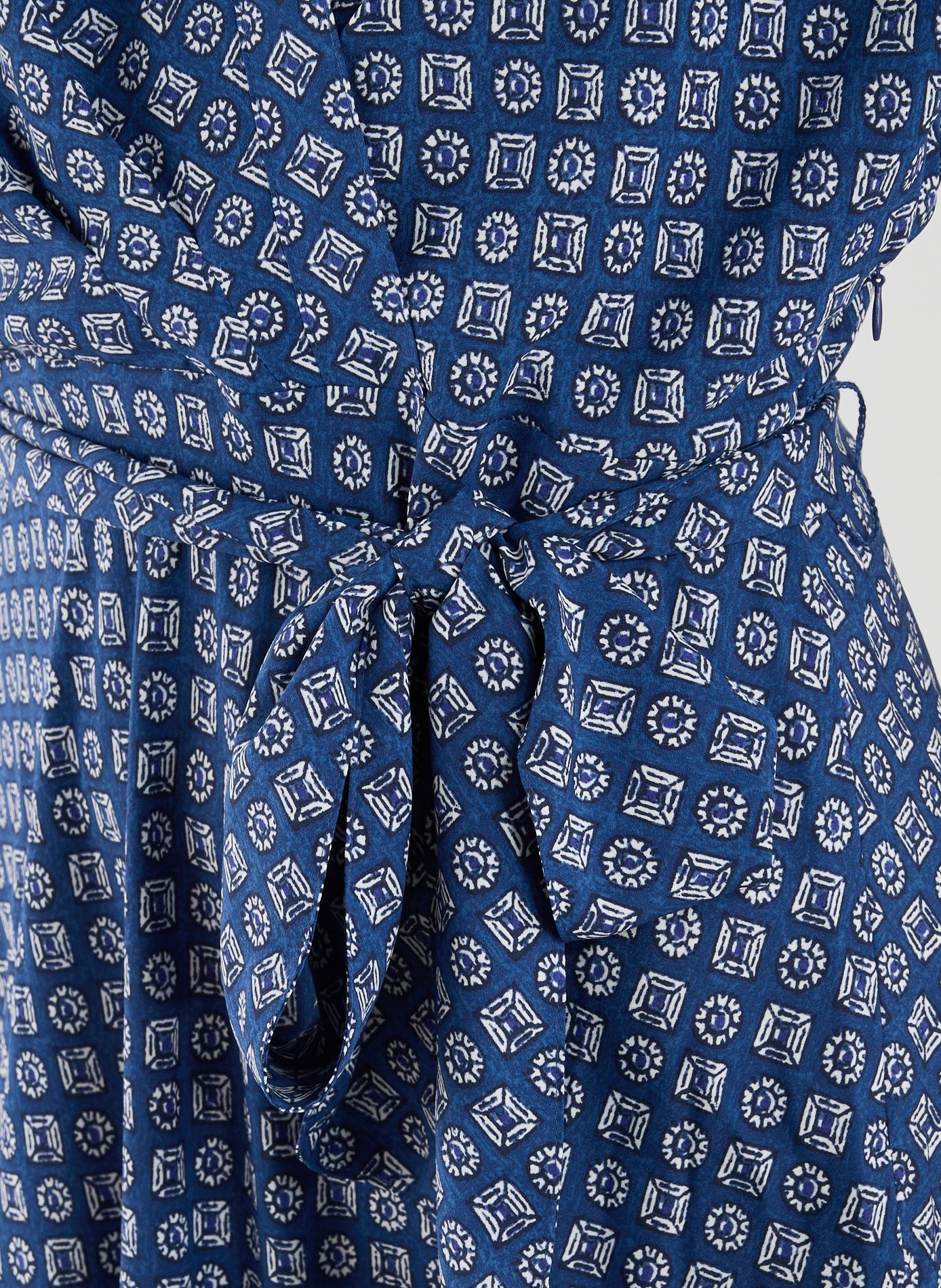 Patterned dress  LAUREN Blue