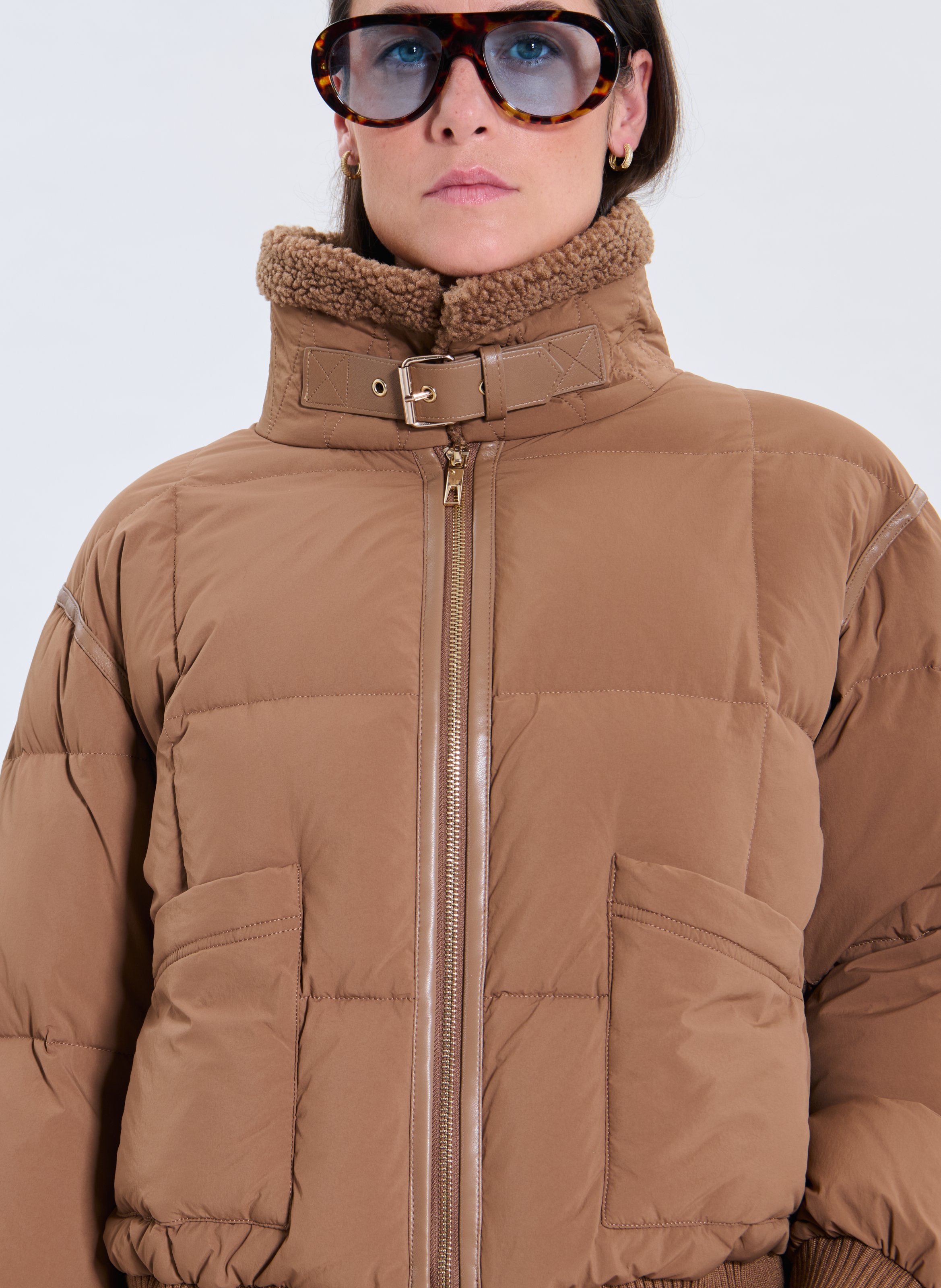 Doudoune  darsy ZAPA Marron