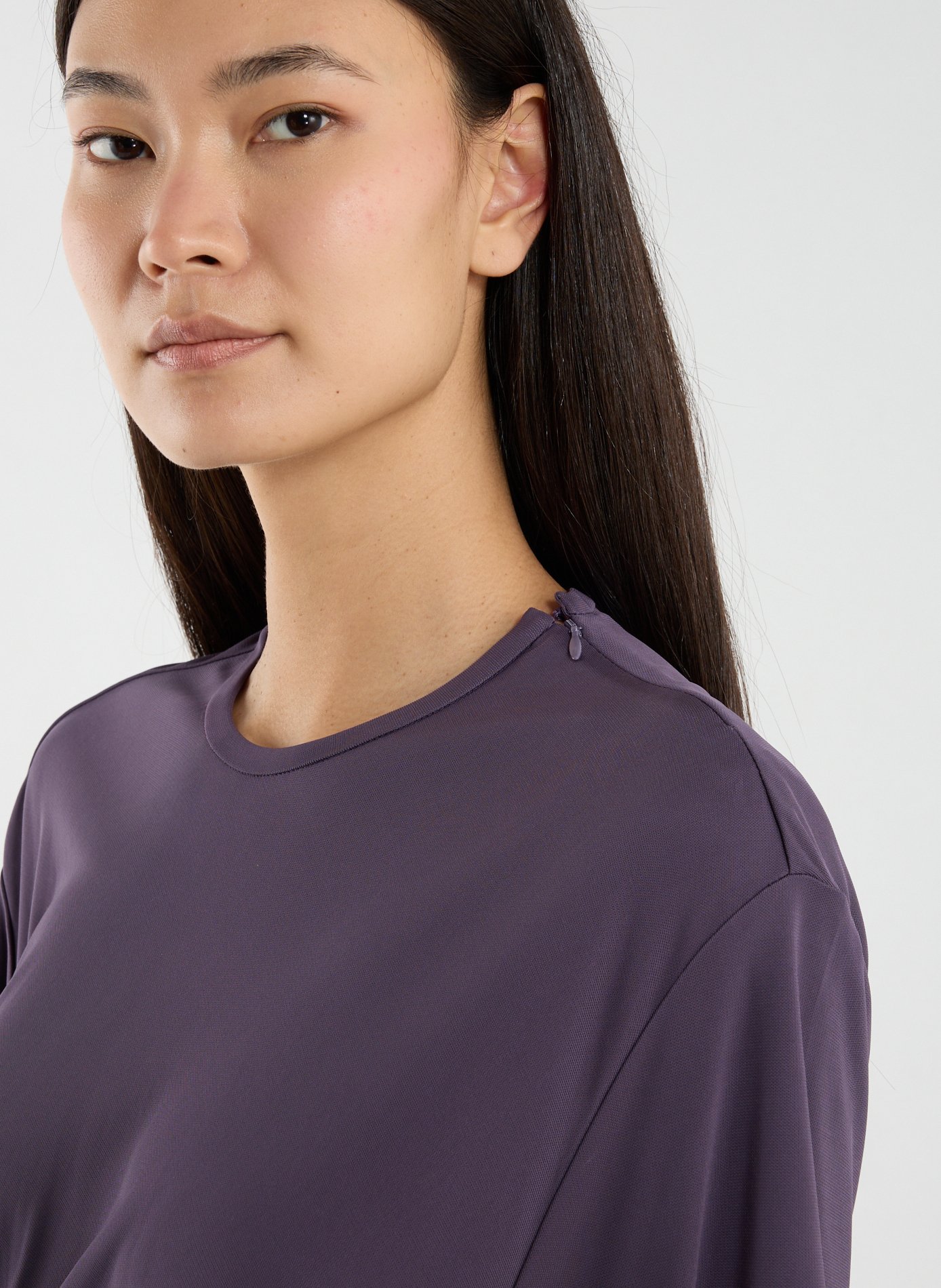 Top avec détail drapé CHRISTOPHER ESBER Violet