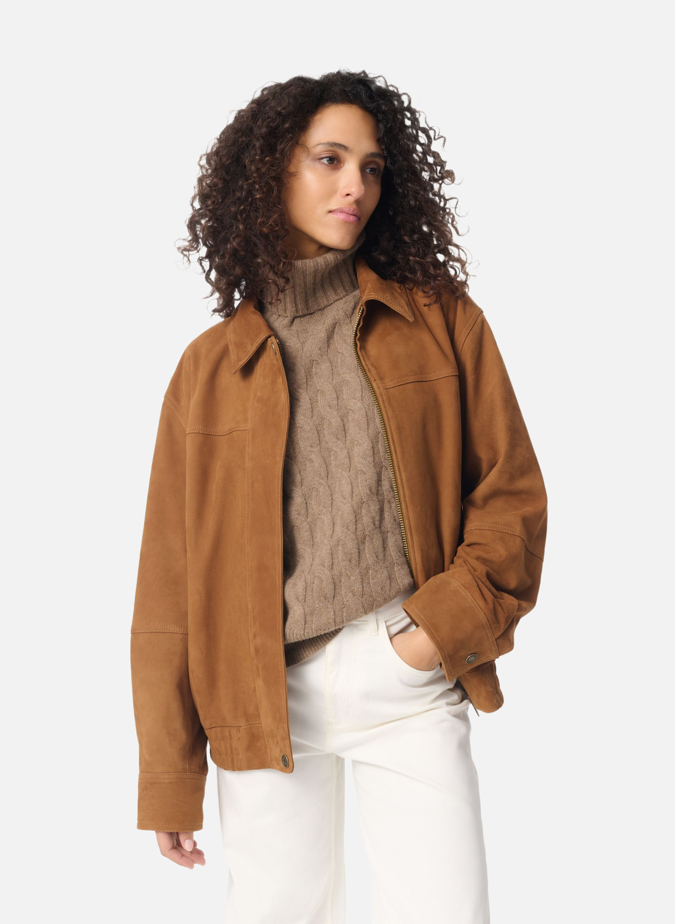 Blouson gand VANESSA BRUNO Marron