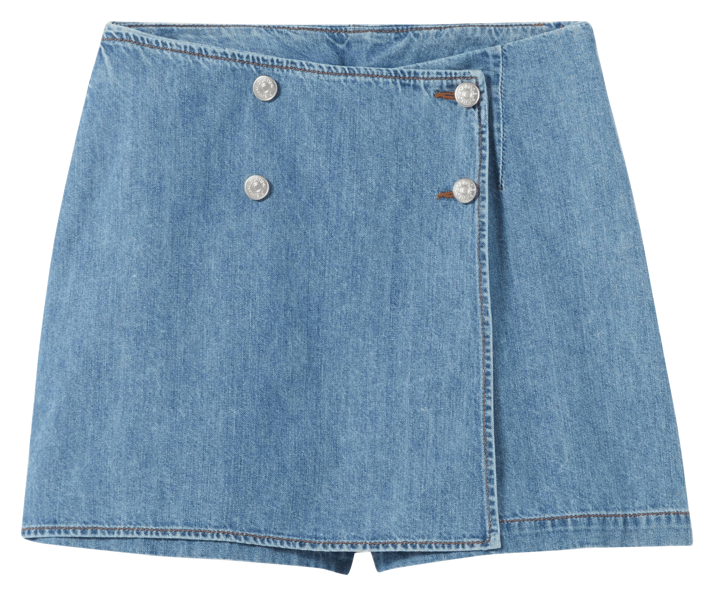 Short droit en coton CLAUDIE PIERLOT Bleu
