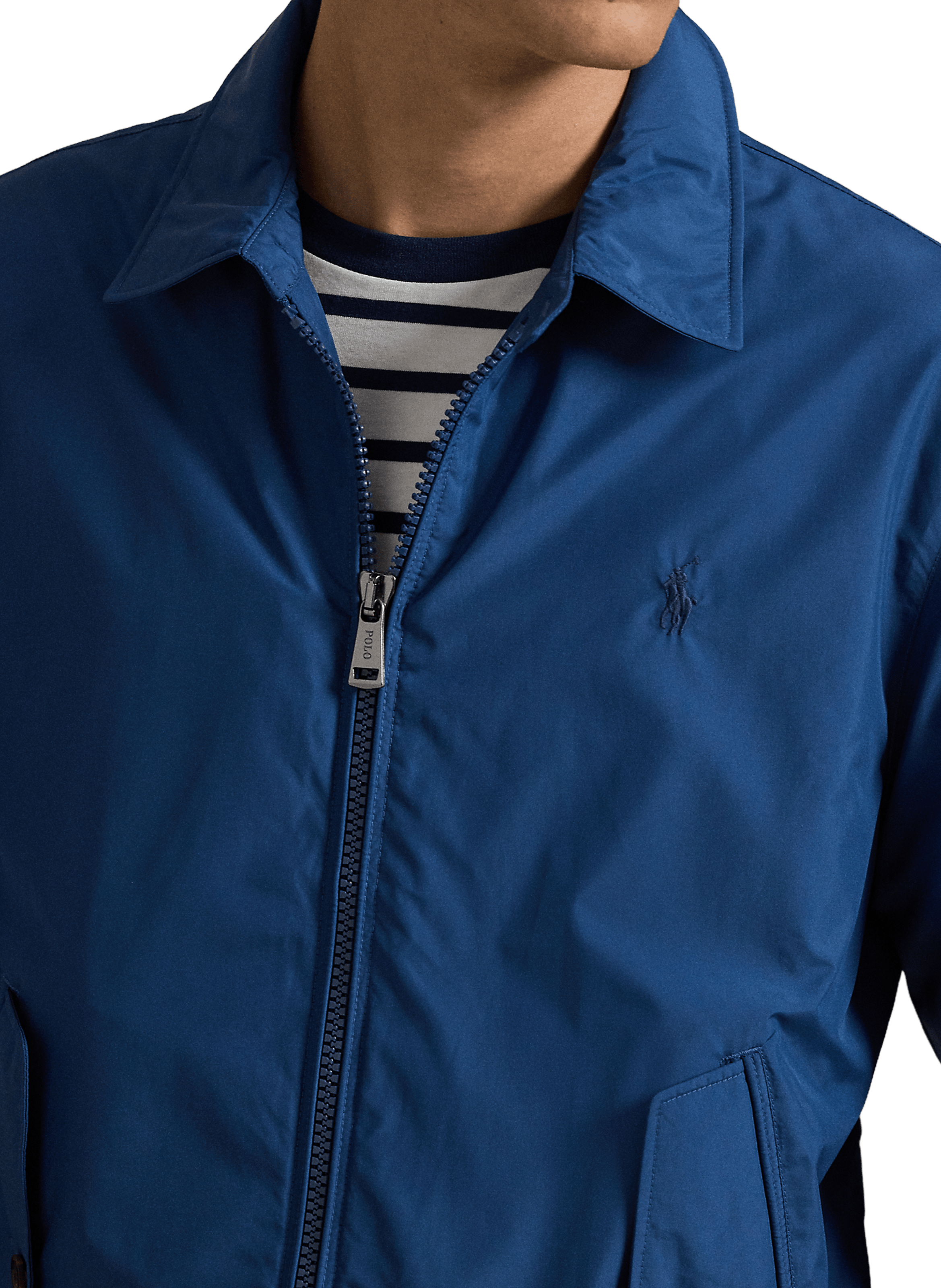 Veste col classique avec logo  POLO RALPH LAUREN Bleu