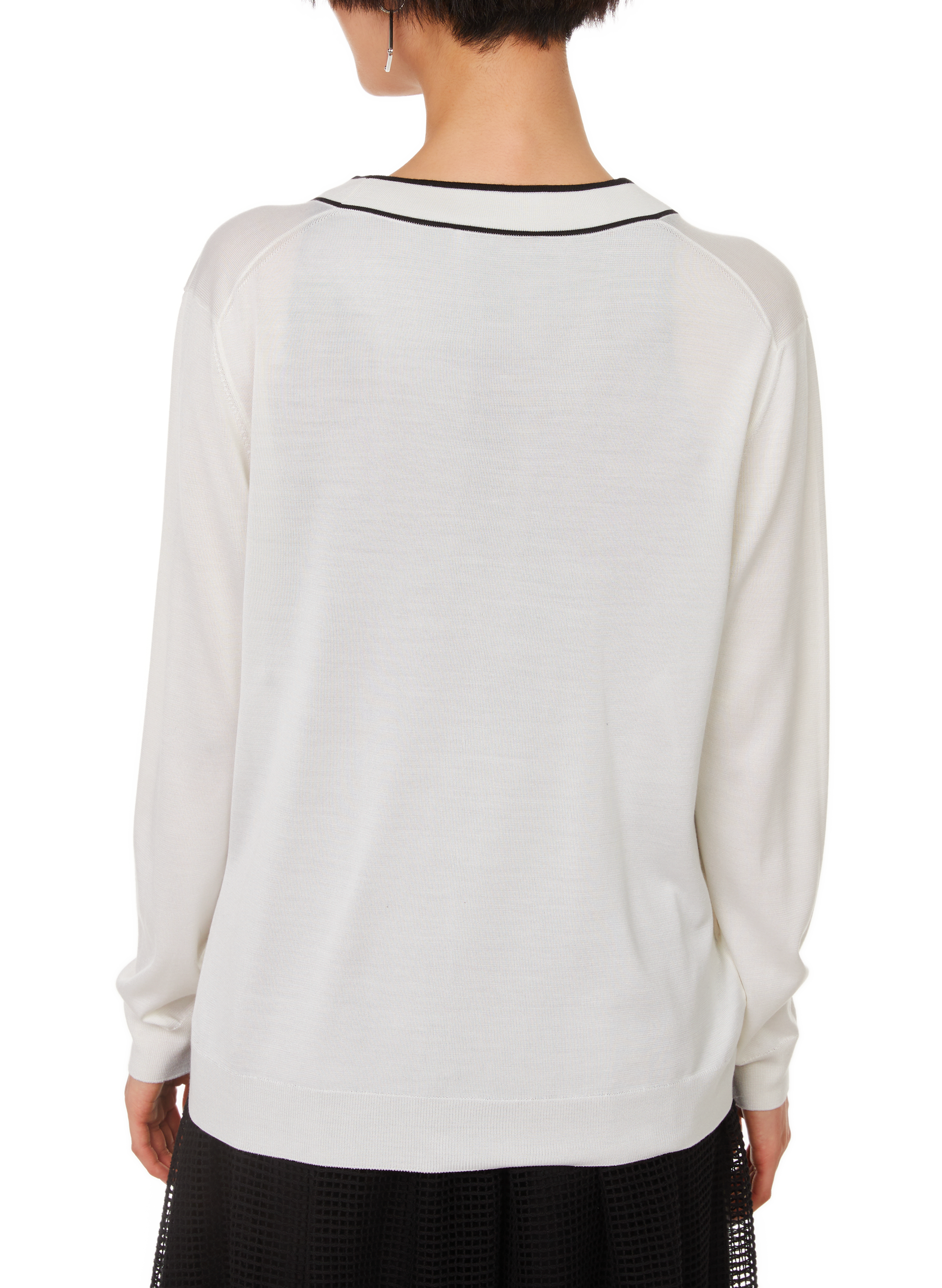 Silk cardigan PRADA Multicolour