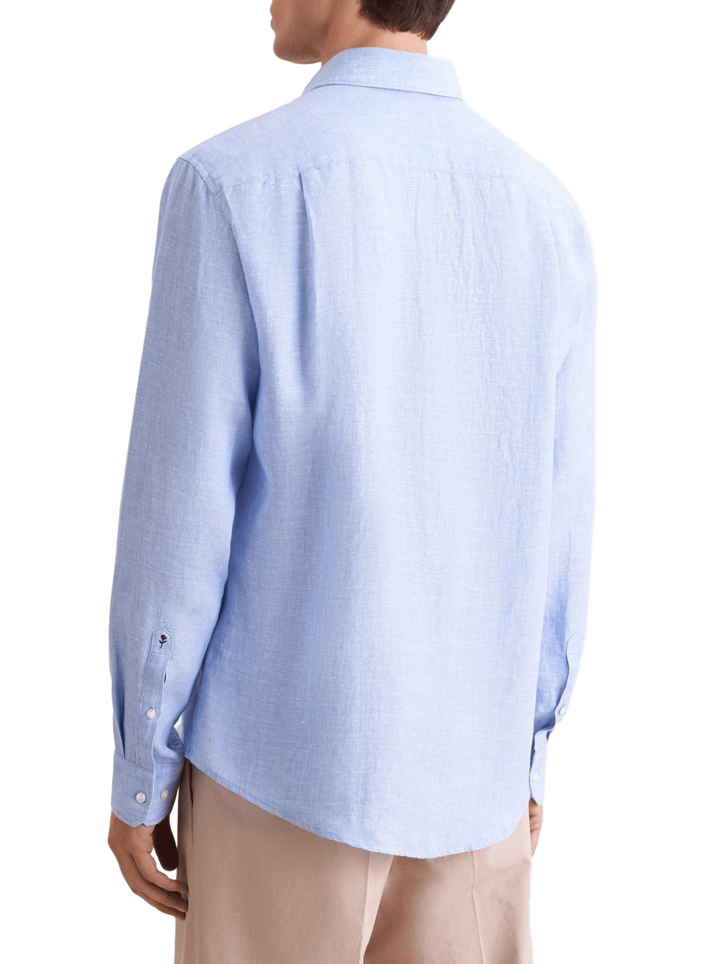 Chemise regular à poche en coton SEIDENSTICKER Bleu