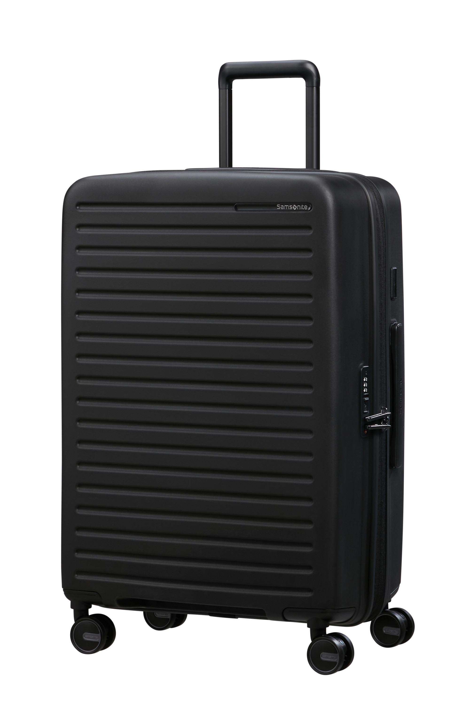 Restackd valise 4 roues taille m SAMSONITE Noir