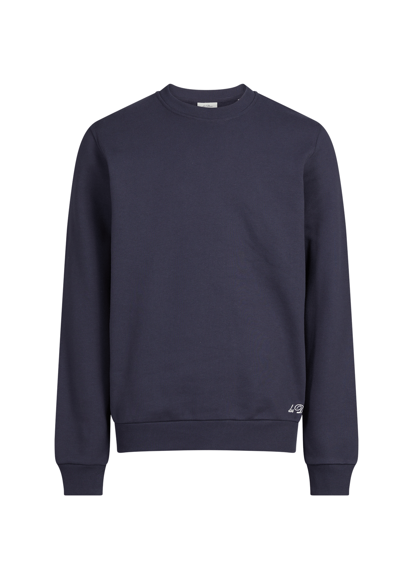 Printed cotton sweatshirt LES DEUX Blue