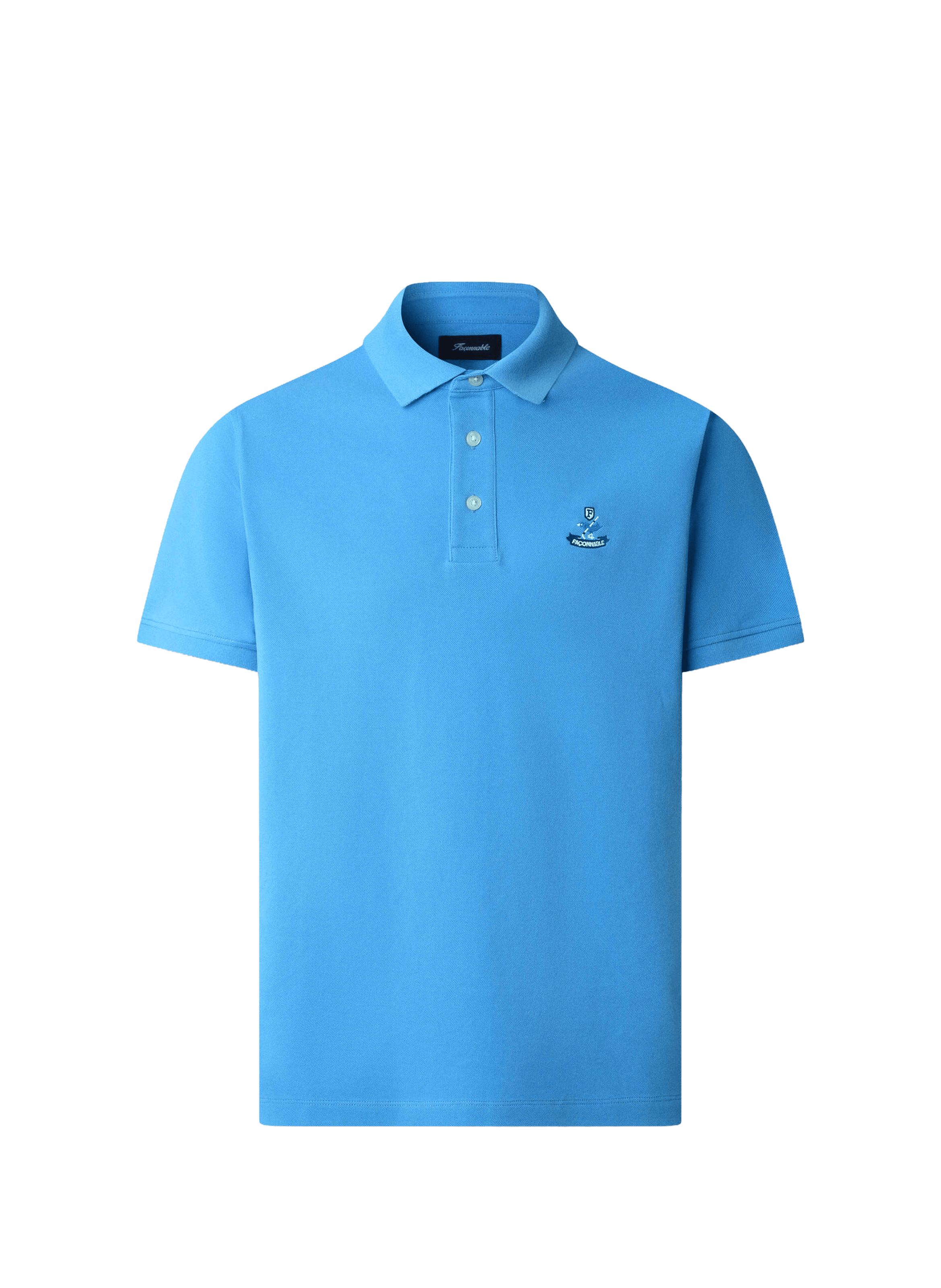  Cotton polo shirt  FACONNABLE Blue