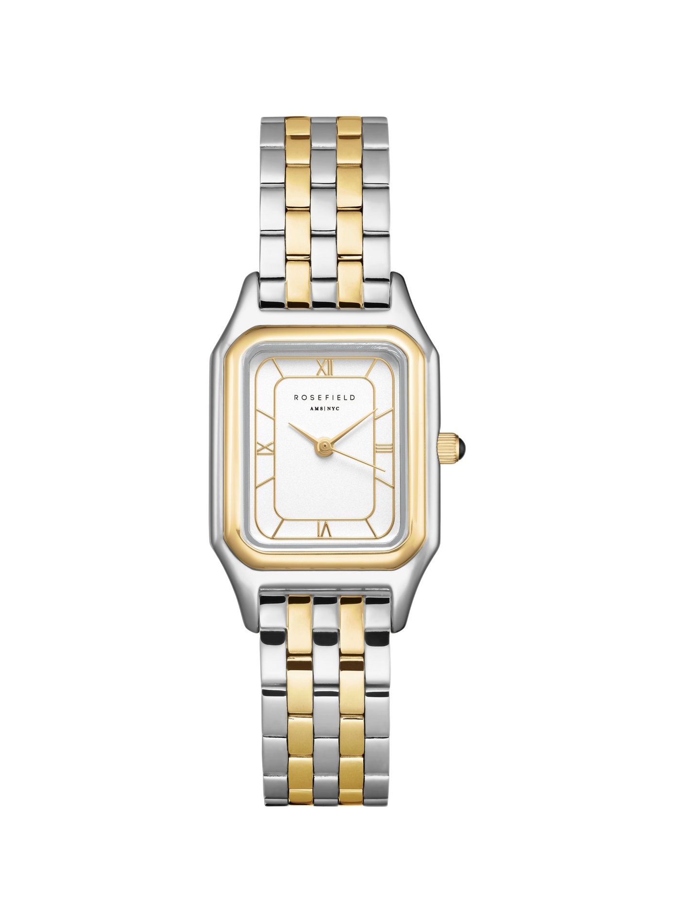 Montre analogique Ivy en acier inoxydable ROSEFIELD Blanc