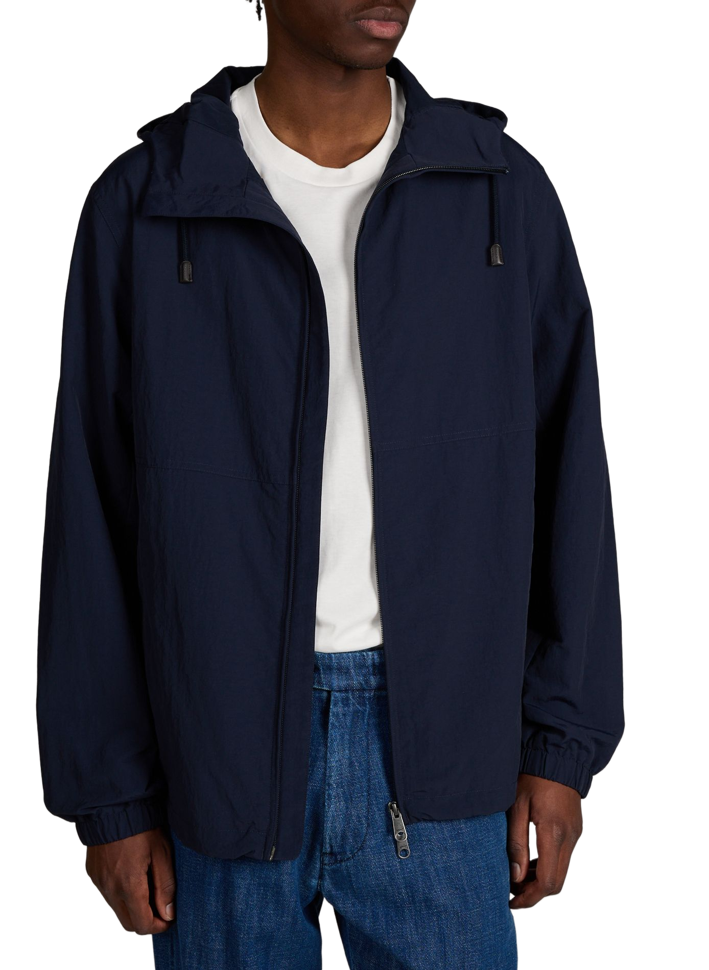 Veste coupe-vent à capuche GANT Bleu