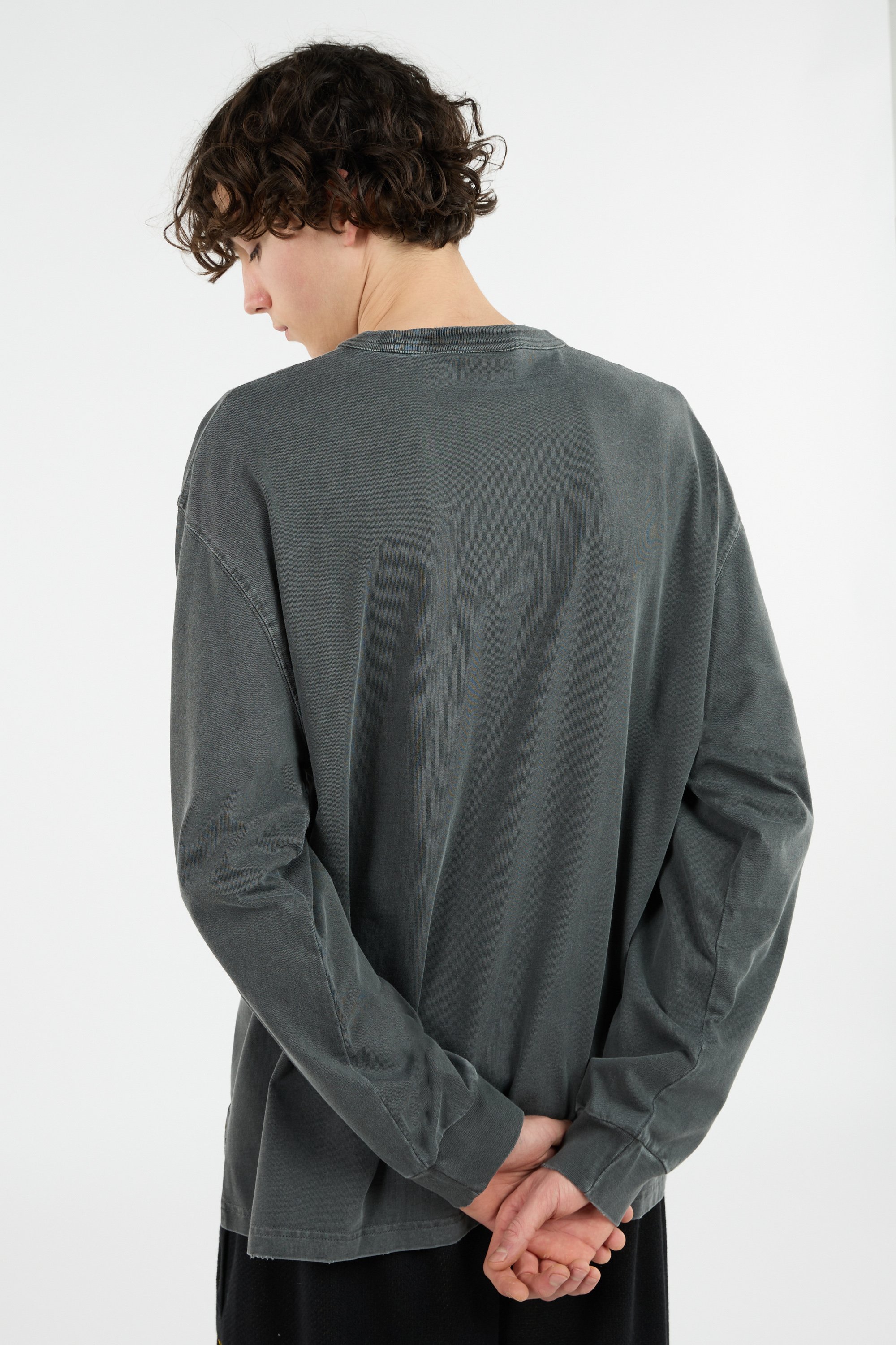 Sweatshirt l/s torion pocket t-shirt CARHARTT WIP Gris
