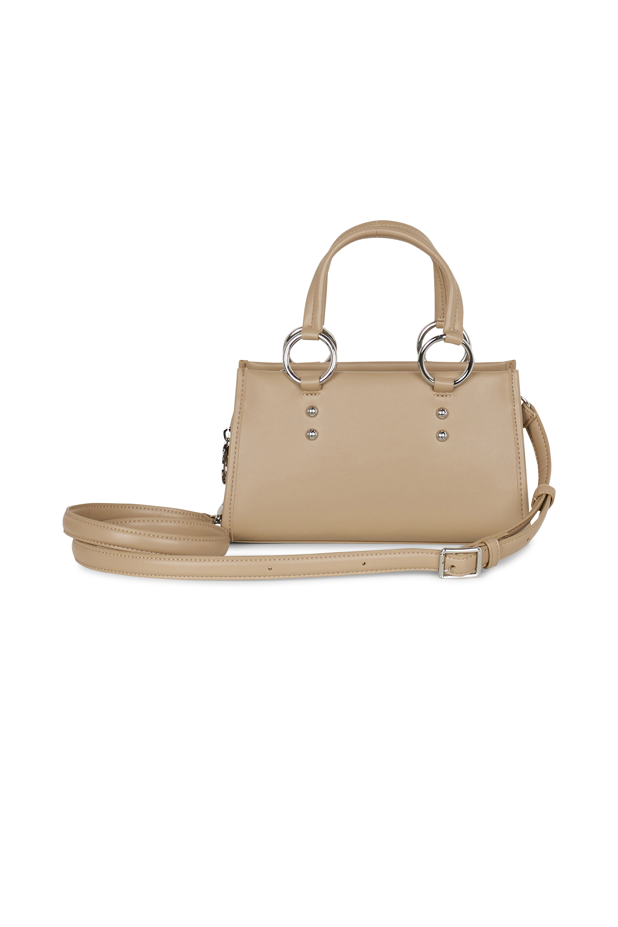Sac à main celys LACOSTE Marron