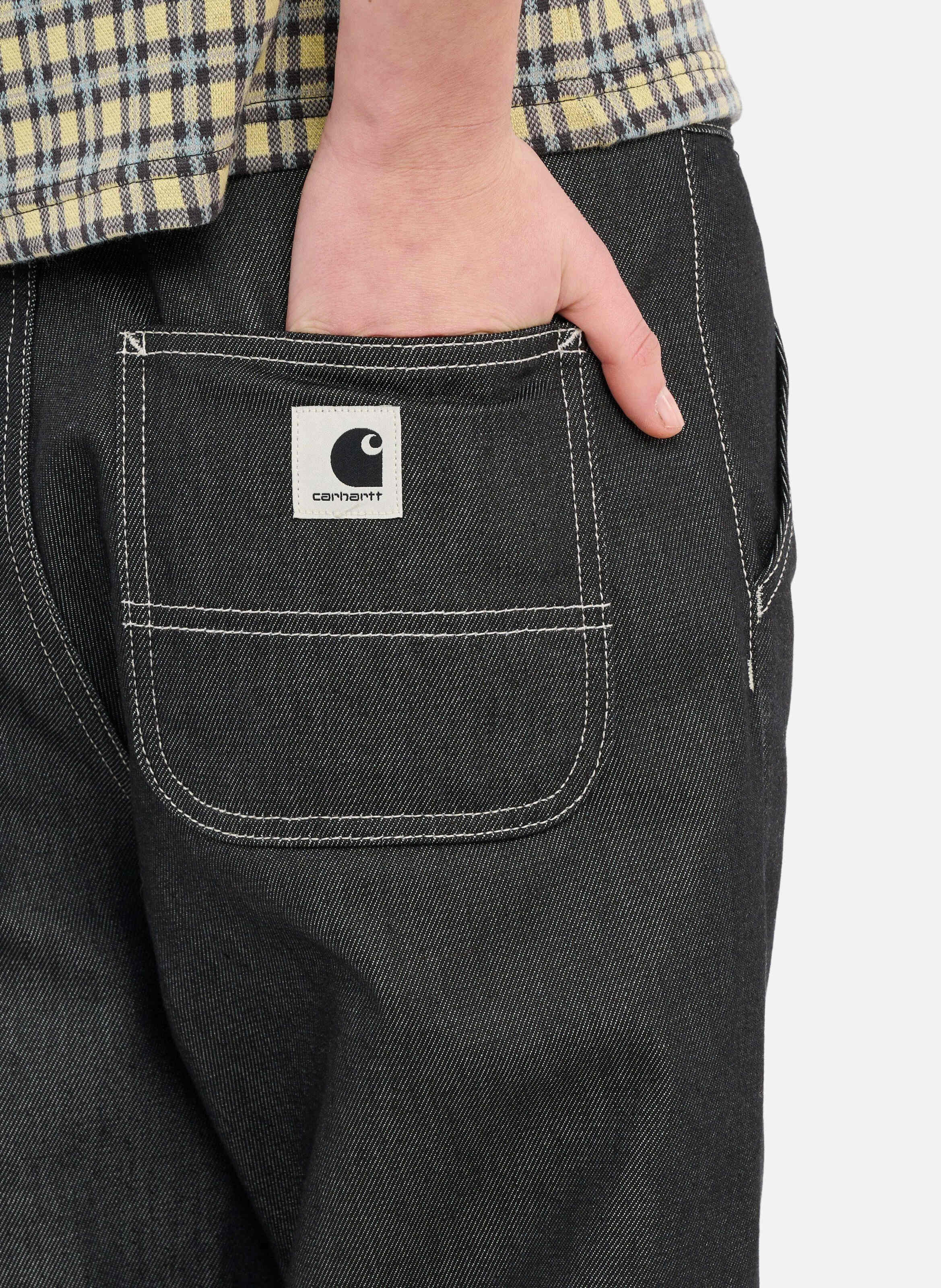 Jean w' simple pant CARHARTT WIP Noir