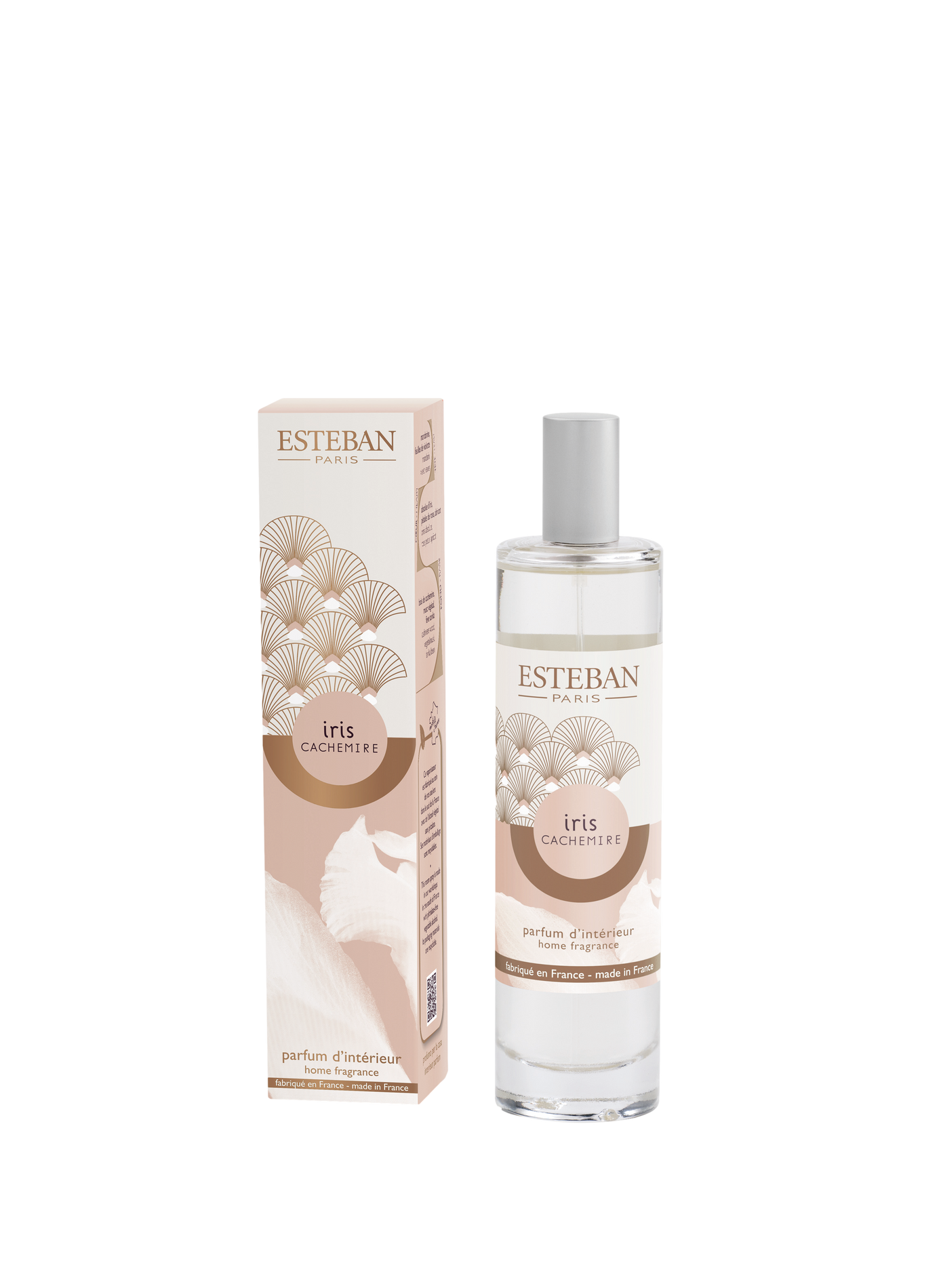 Vaporisateur Iris Cachemire 75 ml ESTEBAN Rose