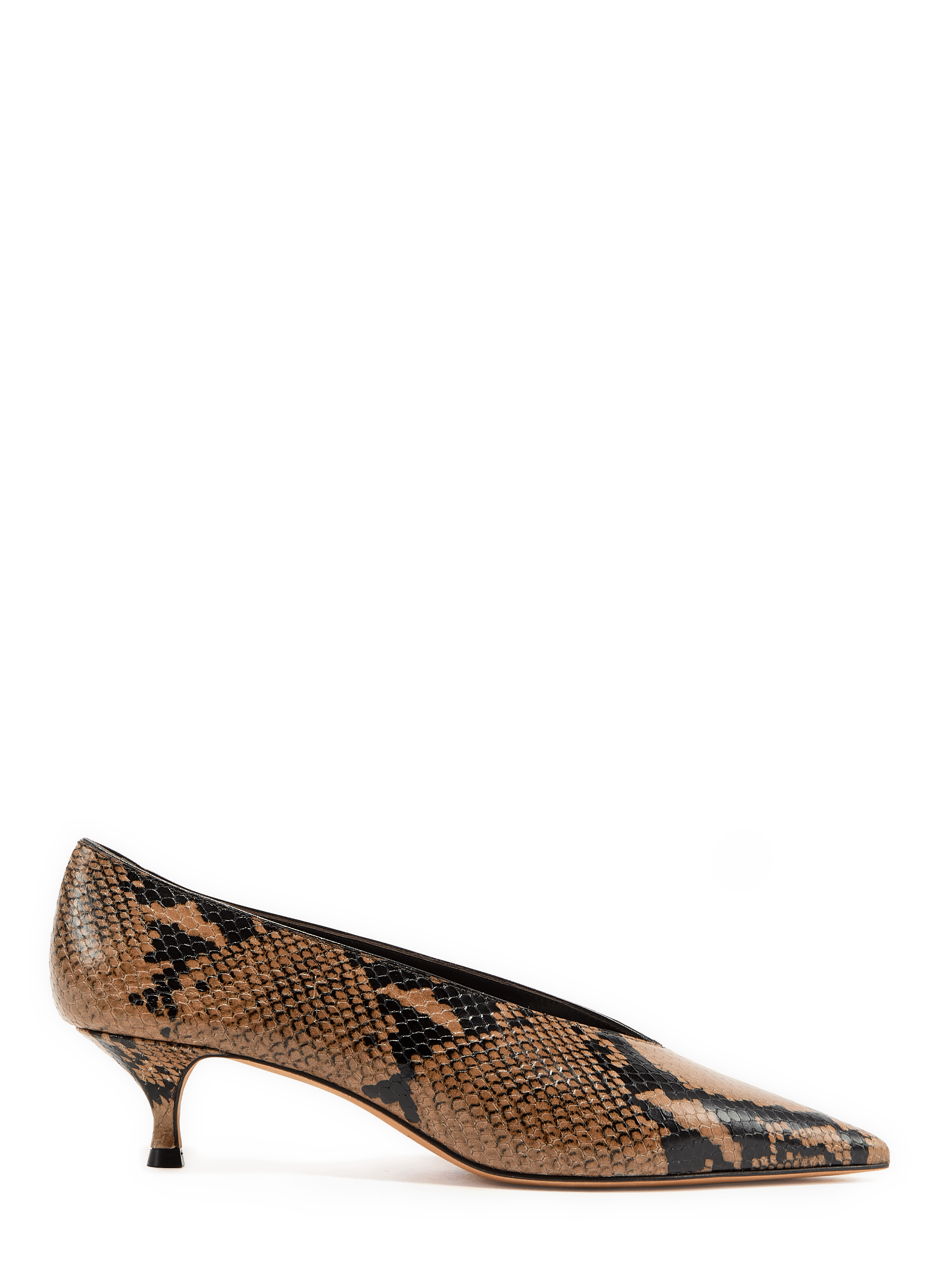 Leather BABOUCHE pumps LE MONDE BÉRYL Multicolour