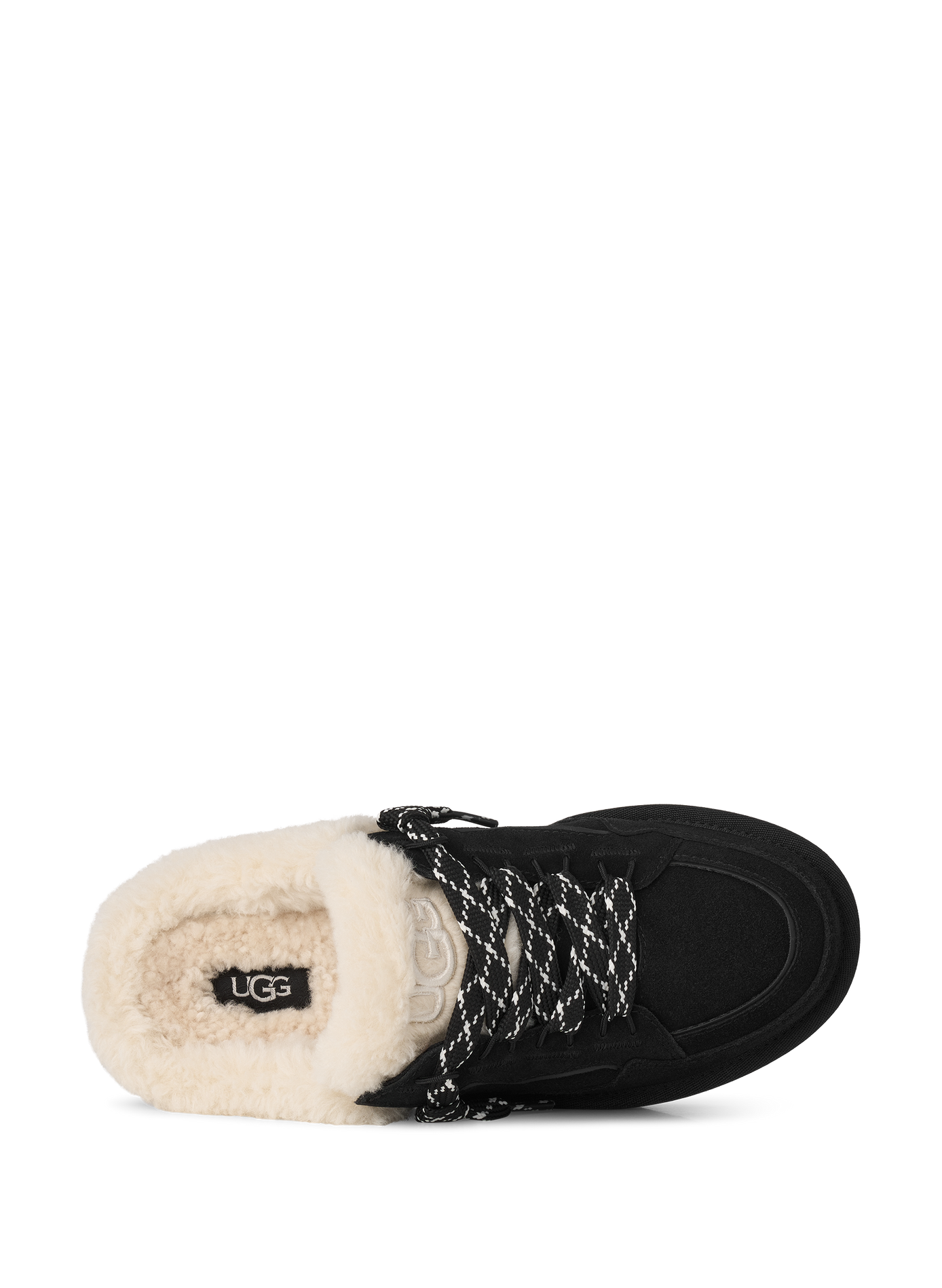 Lowmel Chestnut Pantoletten aus Leder UGG Schwarz