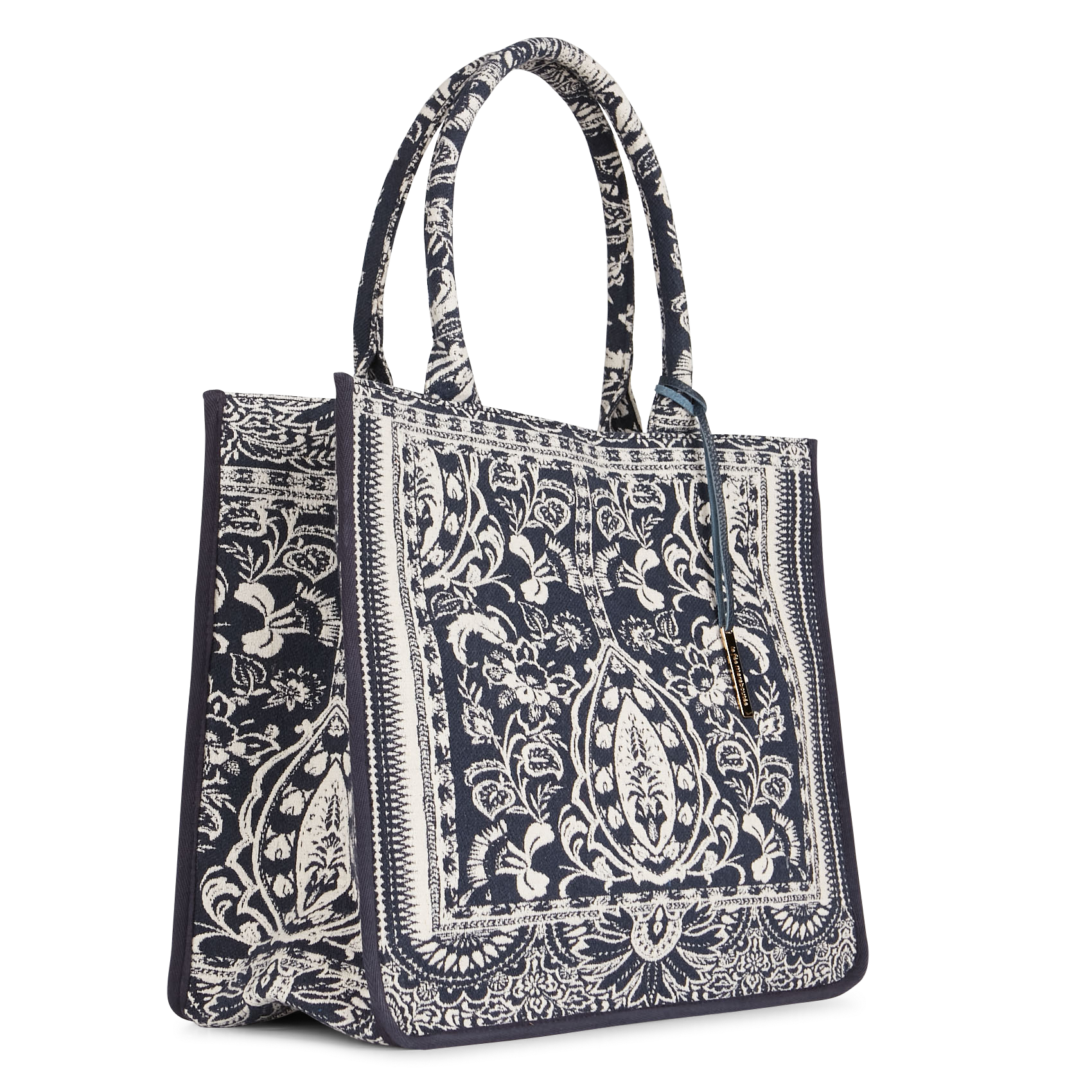 Jacquard shopper LA FEE MARABOUTEE Blauw