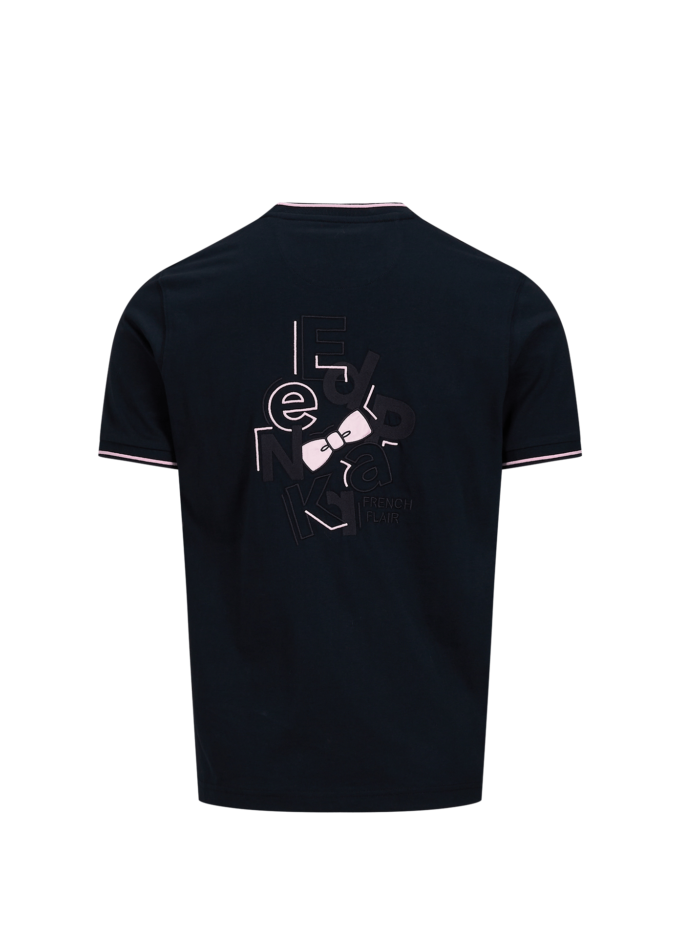 Tee-shirt droit à logo en coton EDEN PARK Bleu