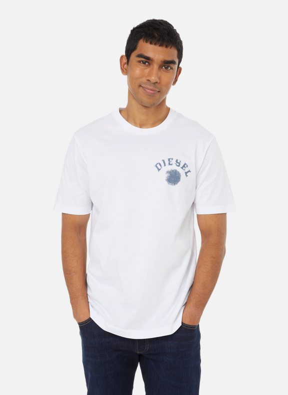 DIESEL T-shirt en coton Blanc