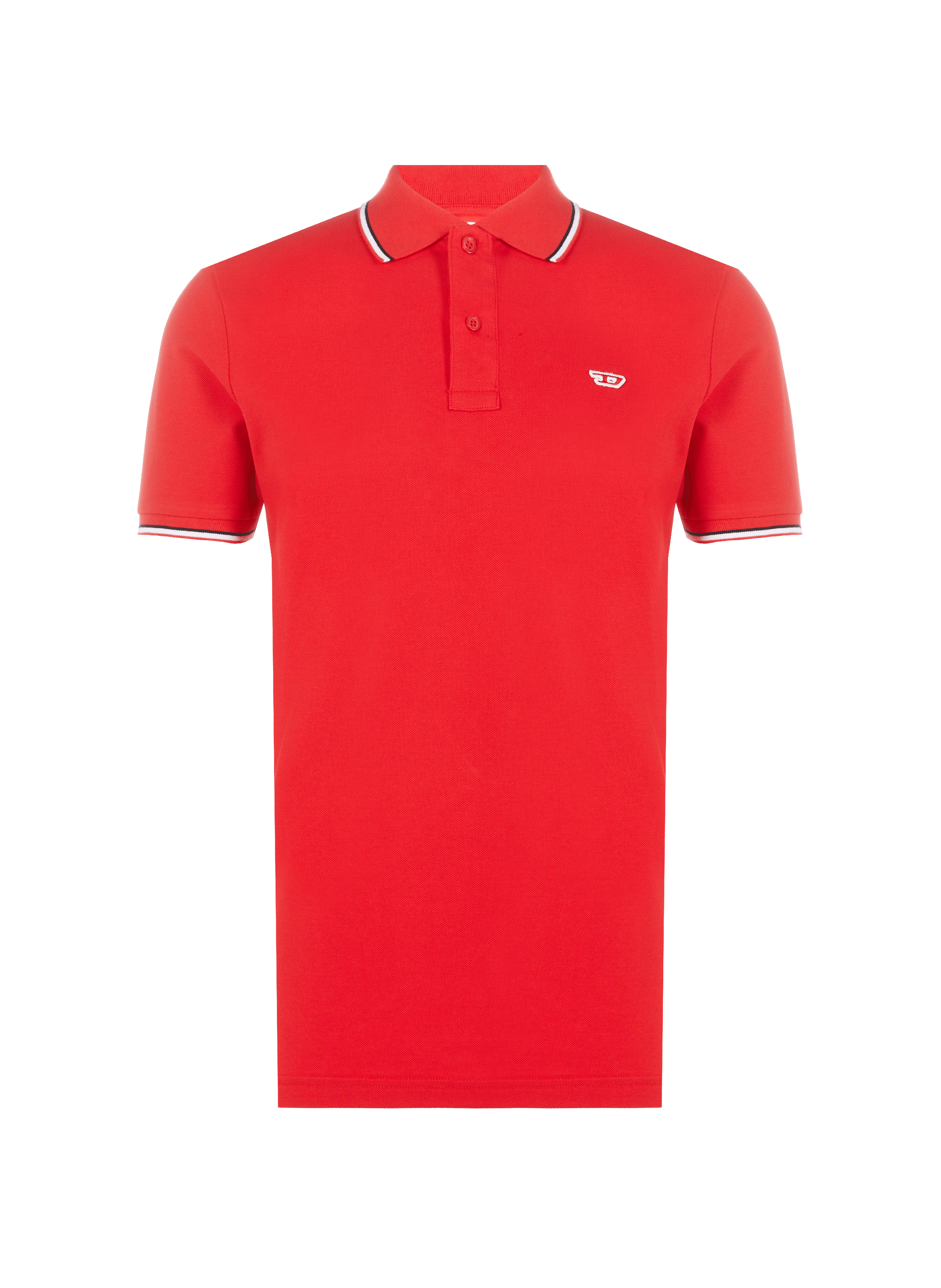 Polo en piqué de coton