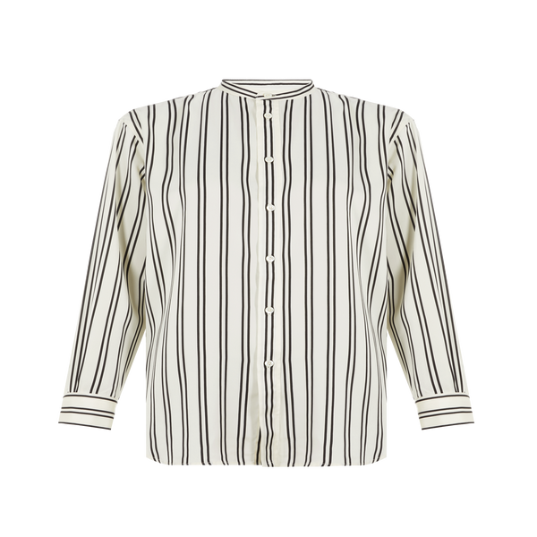 Polo Ralph Lauren Satin And Striped Shirt
