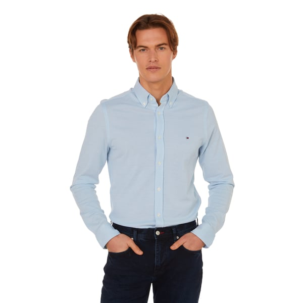 Chemise slim en coton organique