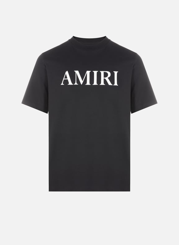 Cotton T-shirt with logo Black by AMIRI AMIRI Cotton T-shirt with logo Black
