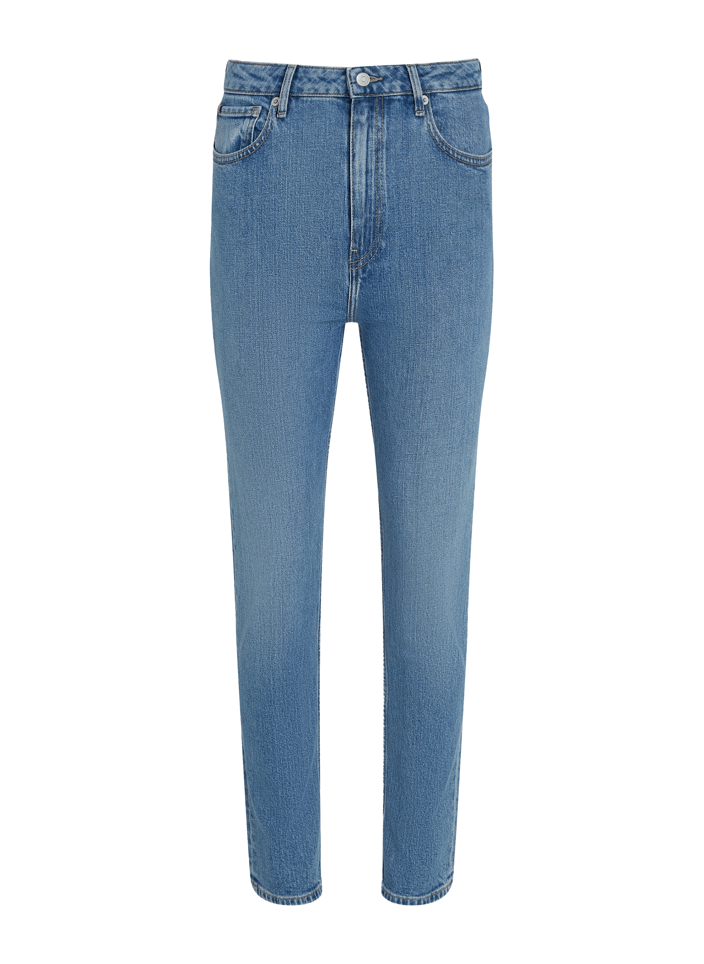 High-waisted slim-fit jeans  TOMMY HILFIGER Blue