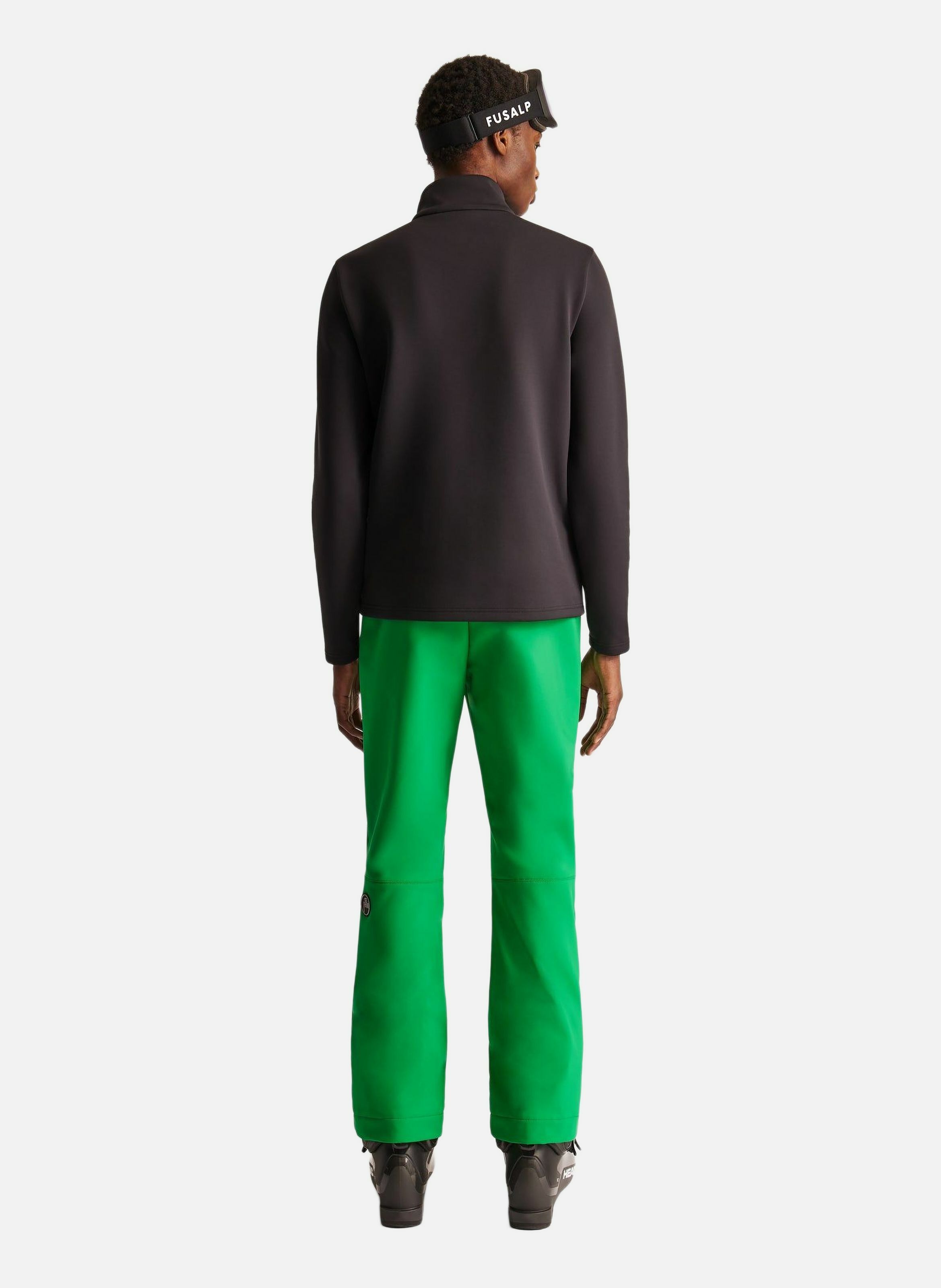 Sous pull timothy col montant coupe regular FUSALP Noir