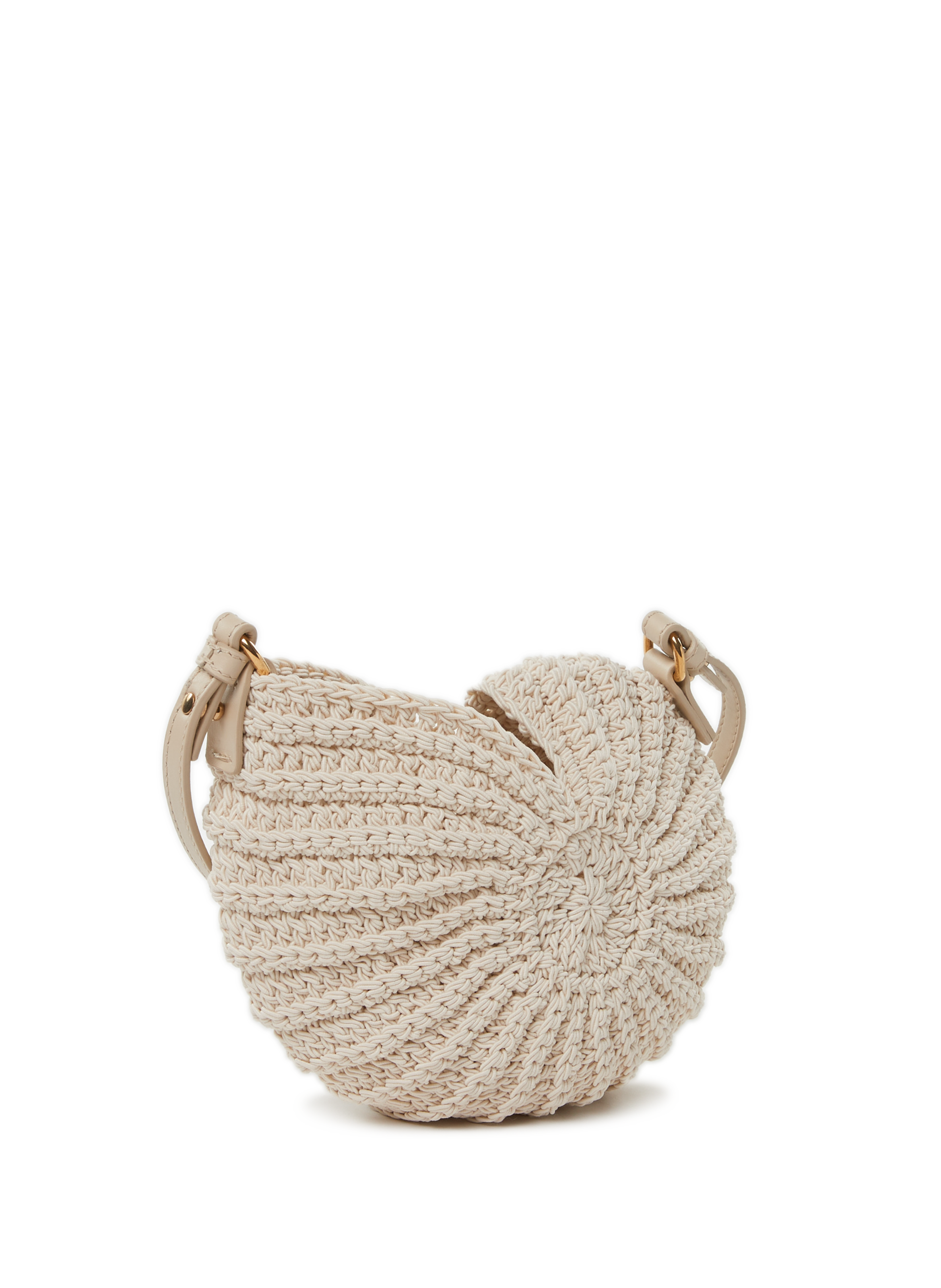 Sac bandoulière Sea Treasures en crochet  CHLOÉ Beige