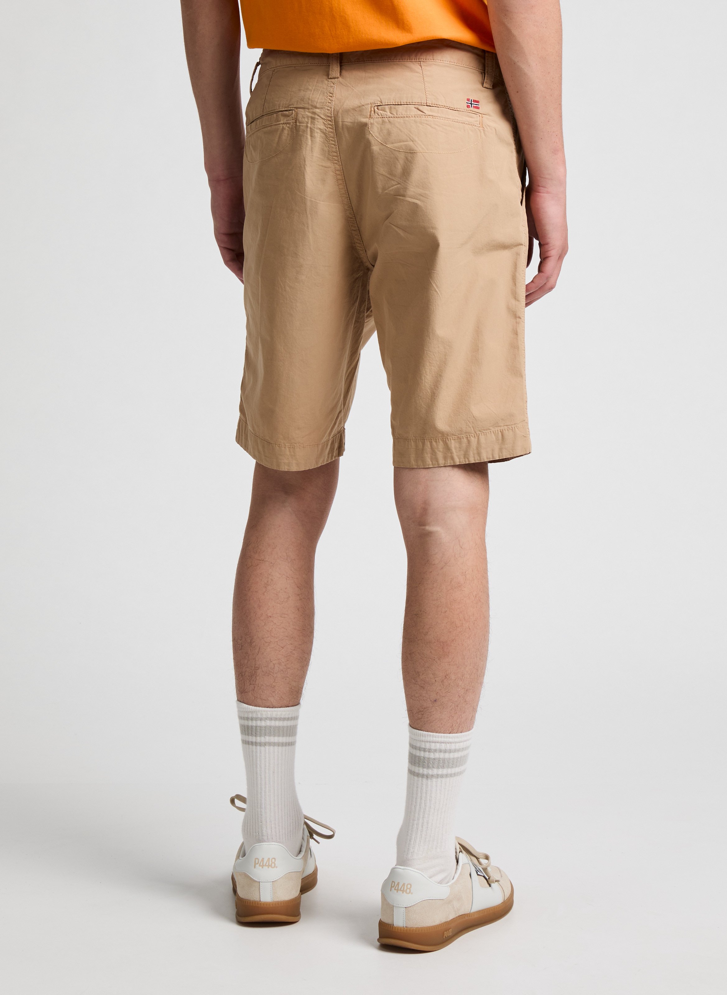 Monza leather sneakers P448 Beige