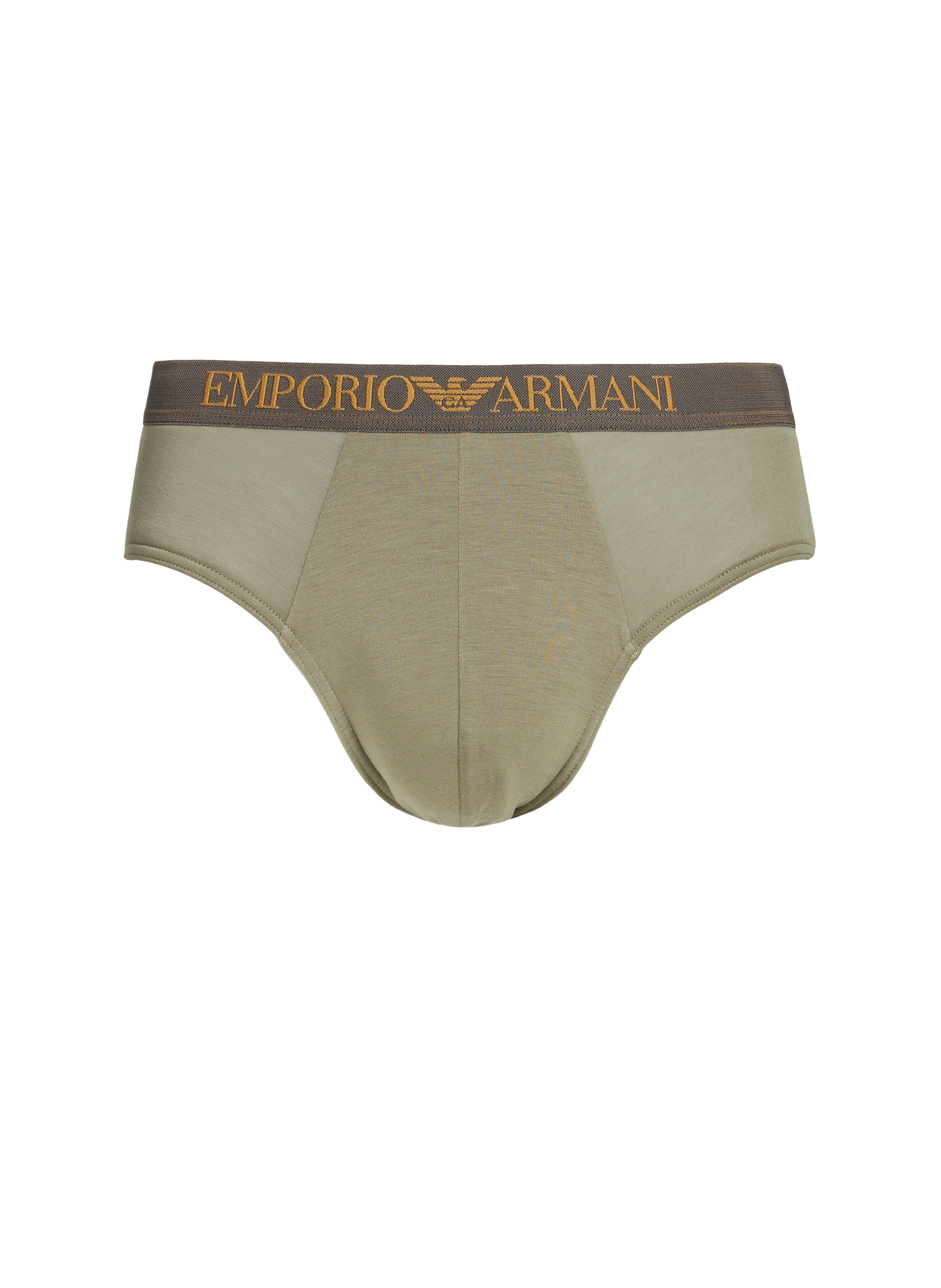 Set of 2 mixed cotton briefs EMPORIO ARMANI Multicolour