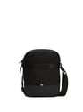 Sac à bandoulière uni à logo  | Noir by TOMMY HILFIGER TOMMY HILFIGER Sac à bandoulière uni à logo  | Noir
