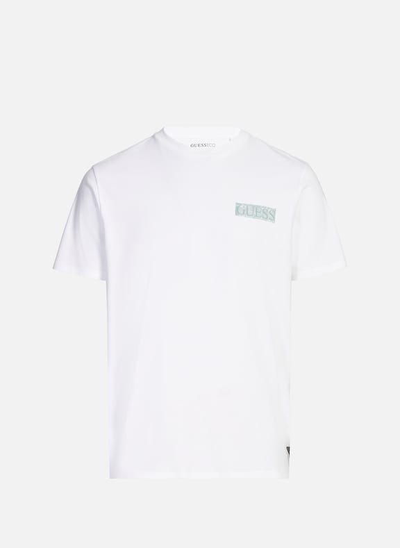 Classic Cotton T-Shirt White by GUESS GUESS Classic Cotton T-Shirt White