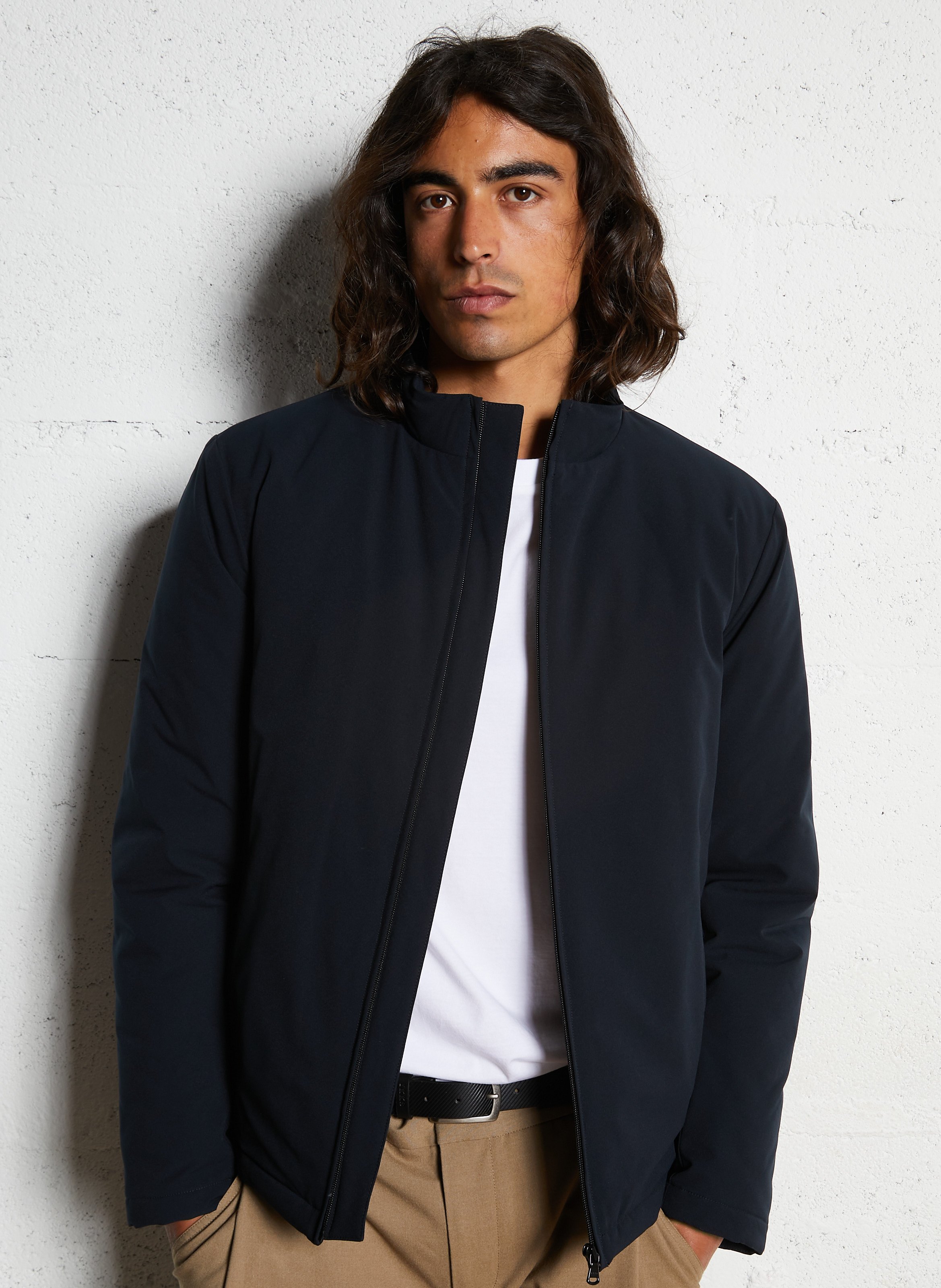 Sous-doudoune col montant IKKS Bleu