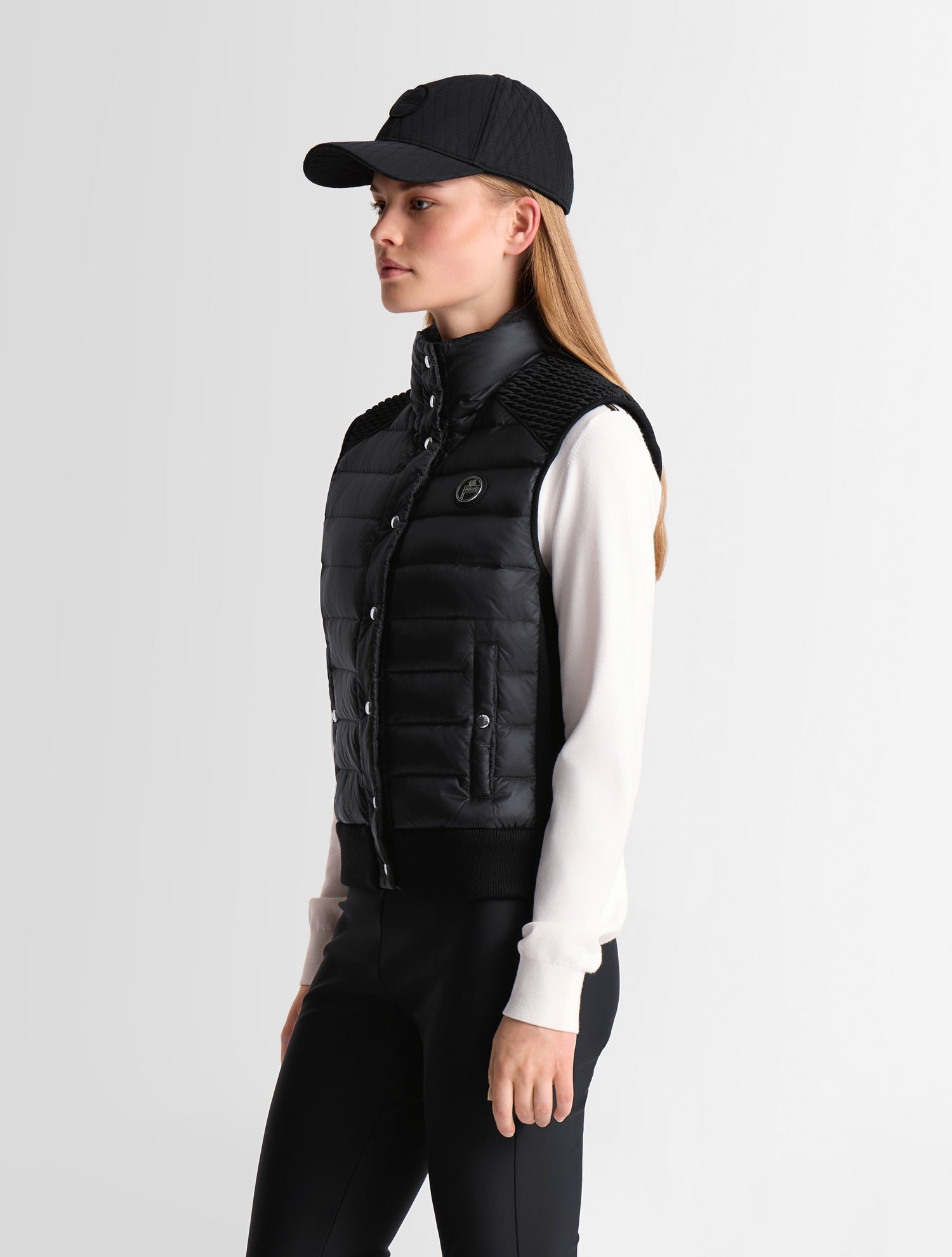 Doudoune sans manches miraca col montant coupe regular FUSALP Noir