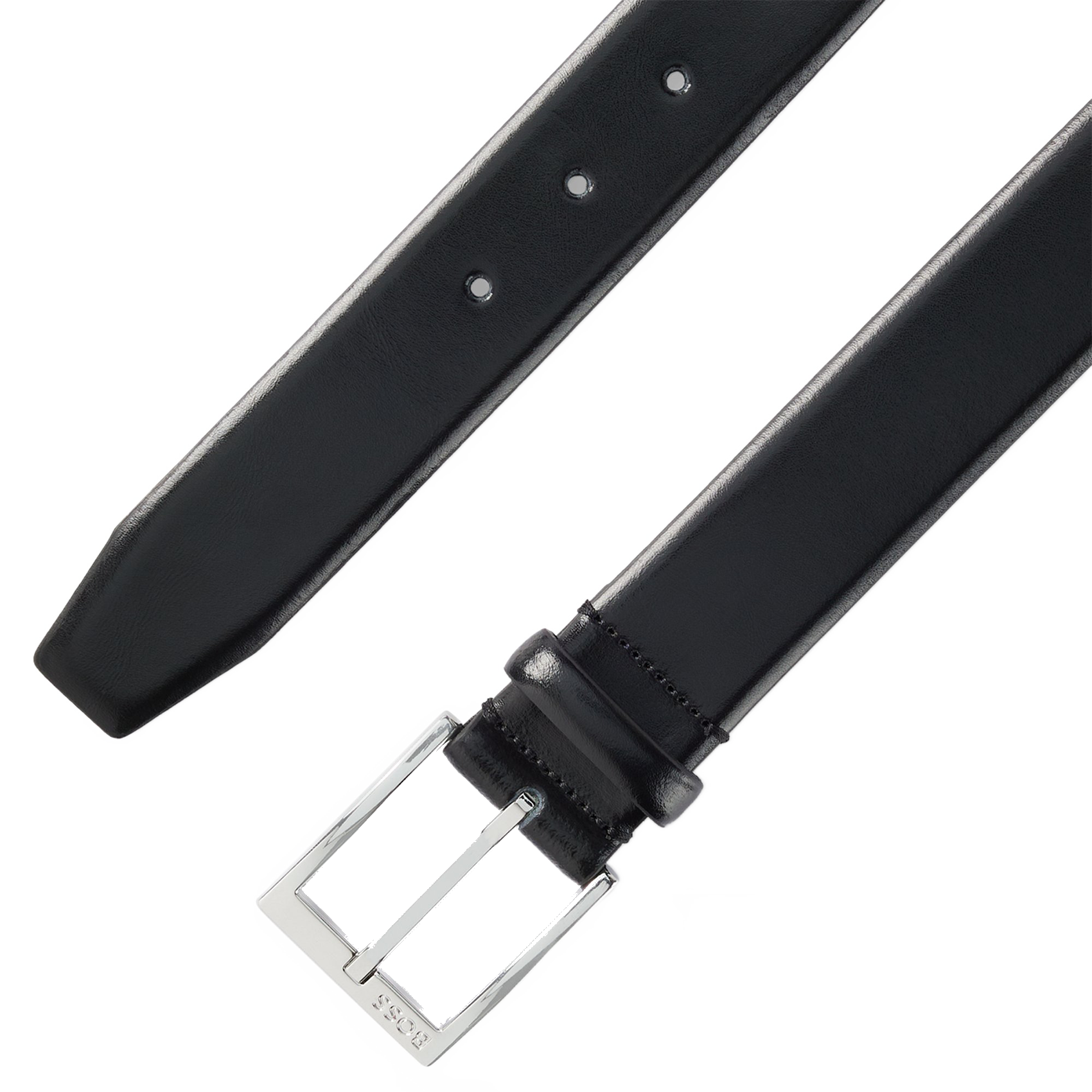 Ceinture en cuir BOSS Noir