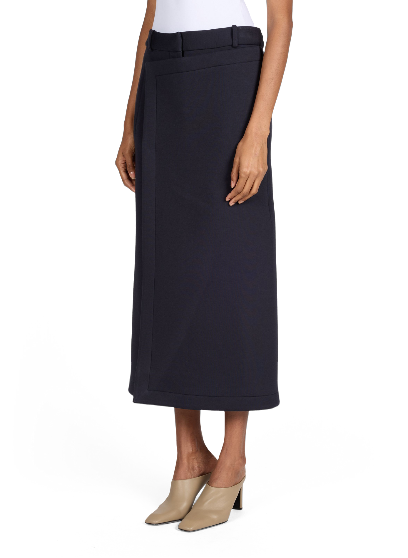 Long wrap skirt TIBI Blue