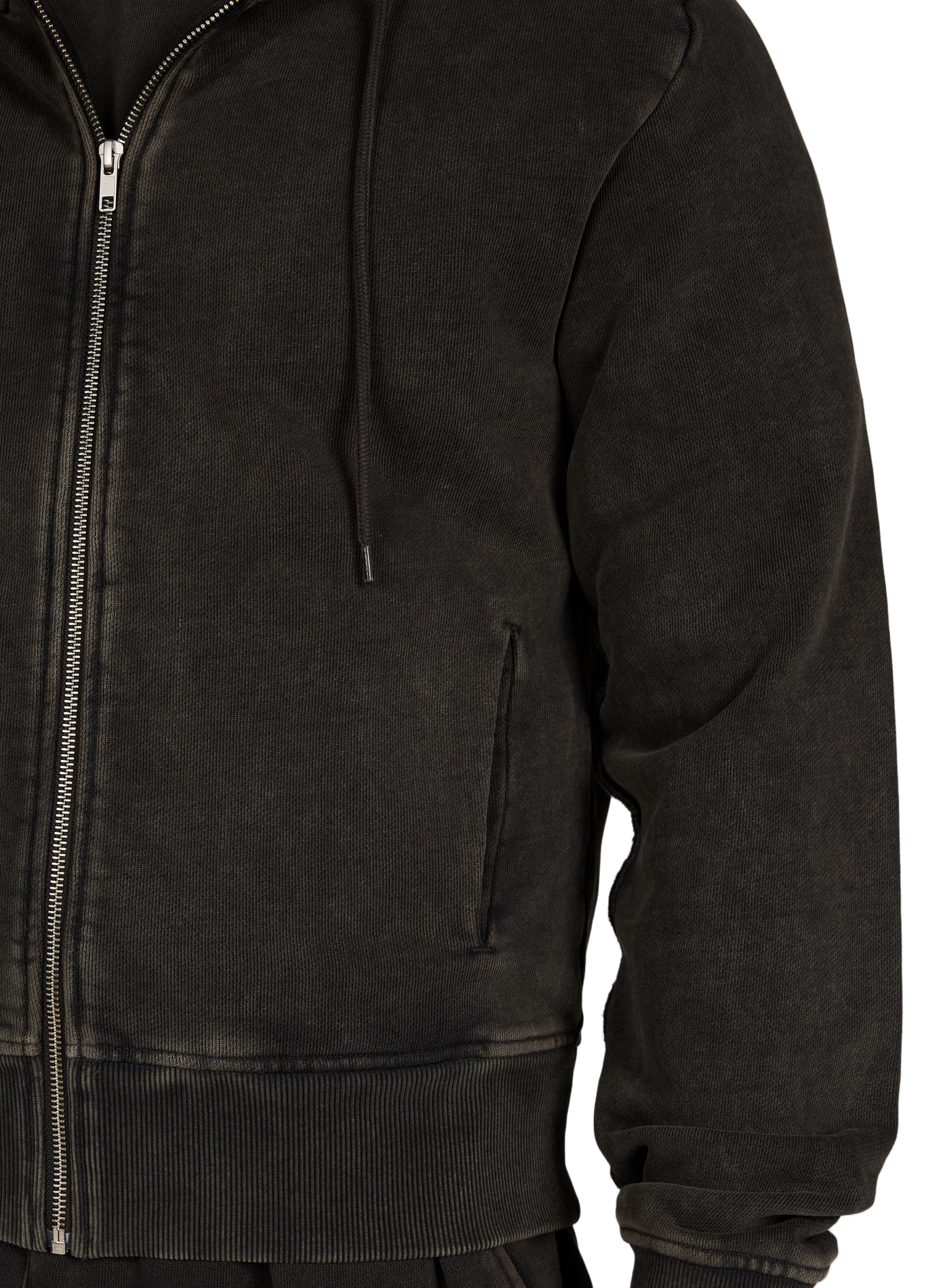Hoodie en coton ENTIRE STUDIOS Noir