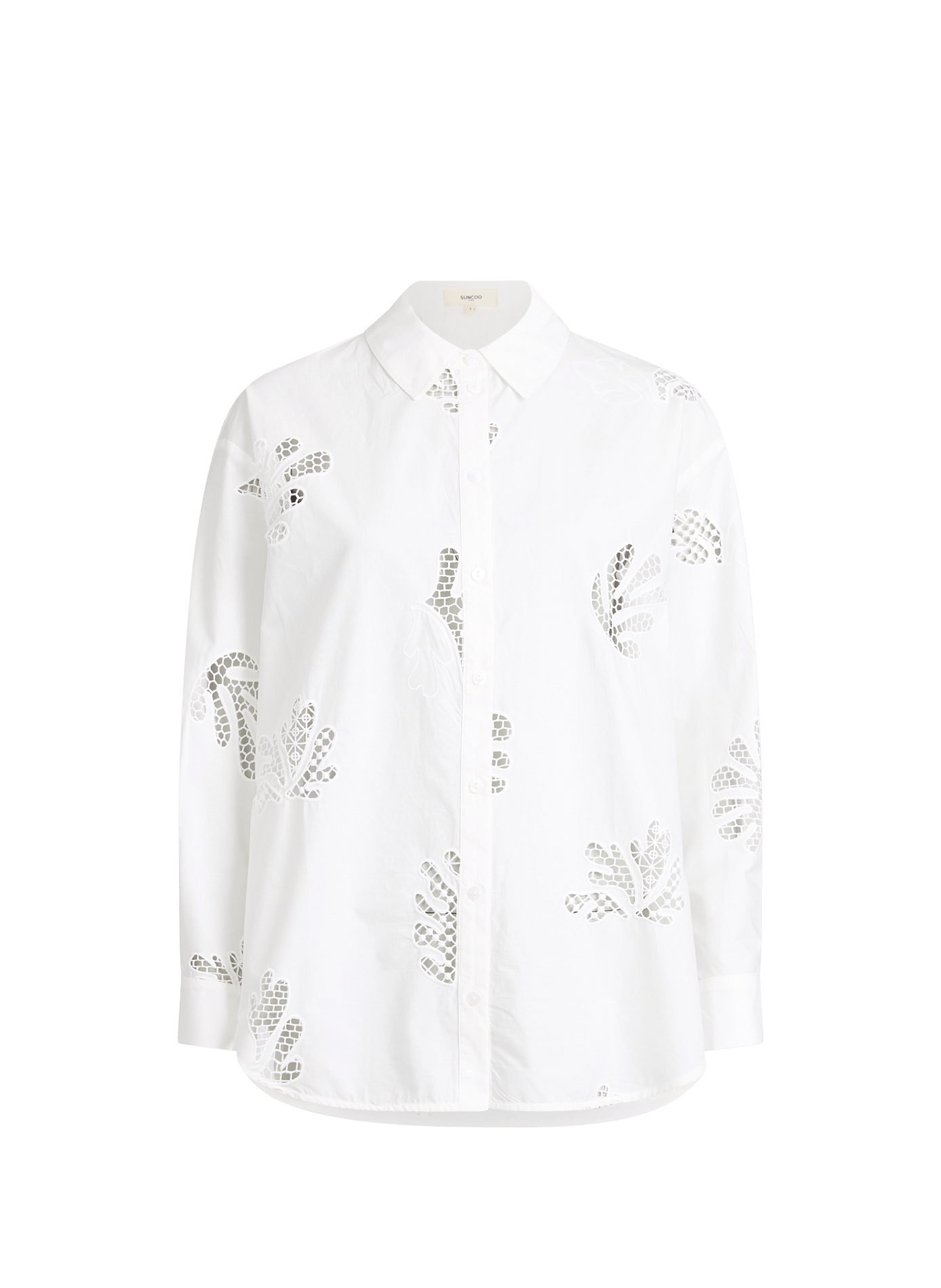 Blouse Loula en coton SUNCOO Beige