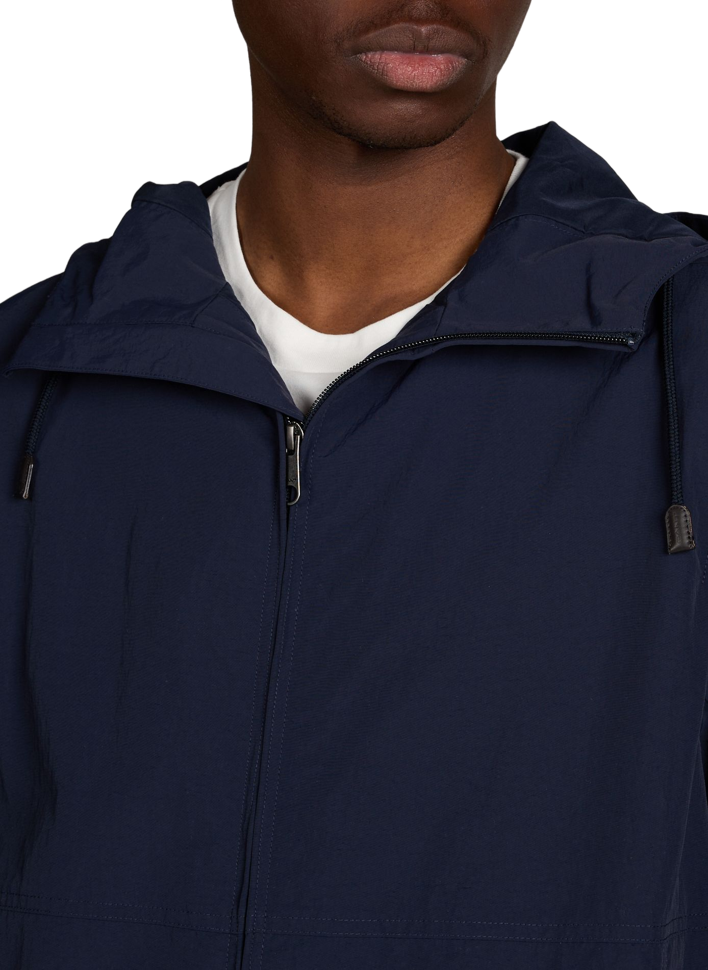 Veste coupe-vent à capuche GANT Bleu