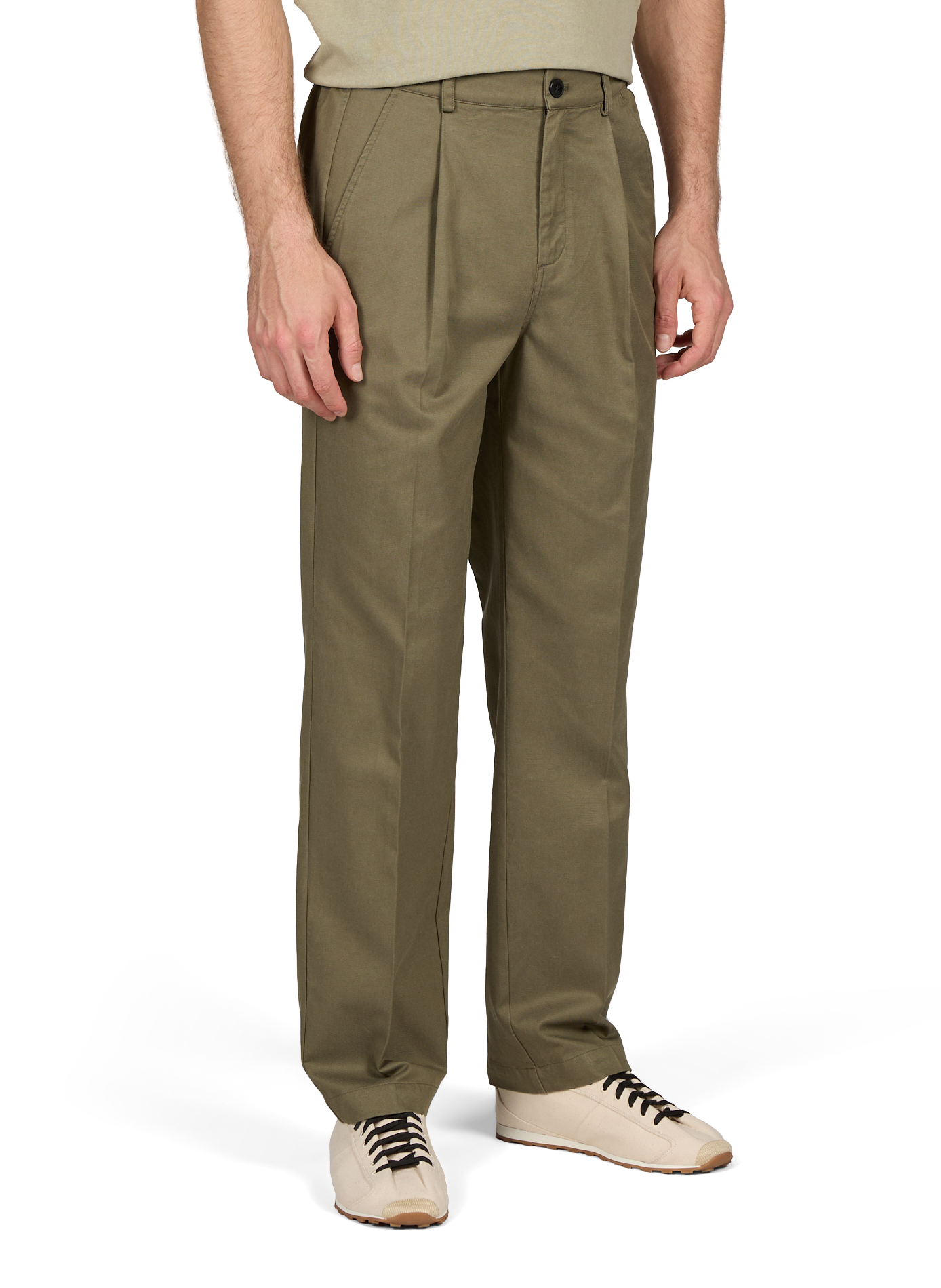 Tucker 3750 cotton blend pants MINIMUM Green