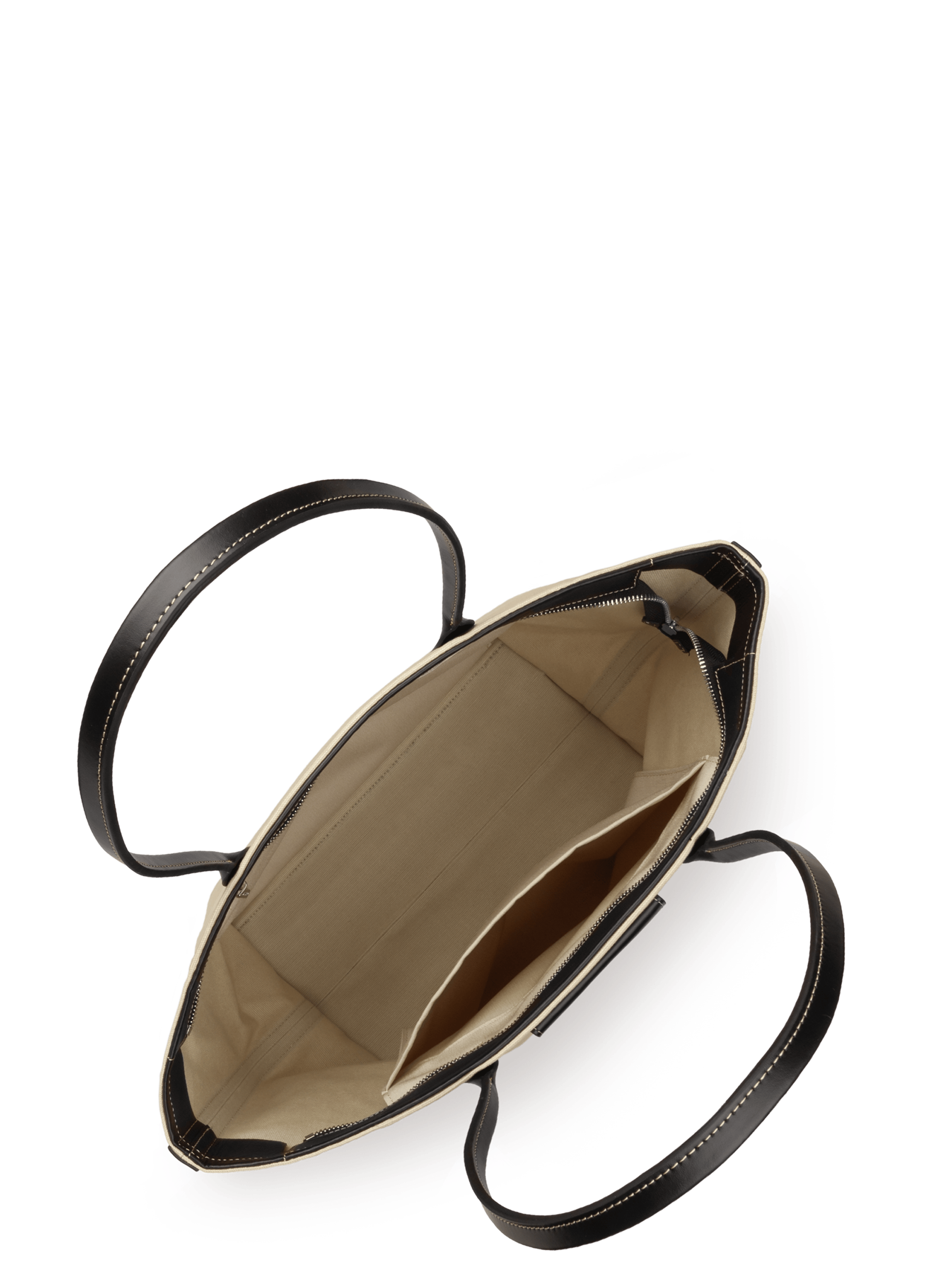 Sac cabas épaule - canvas kba LANCASTER Beige