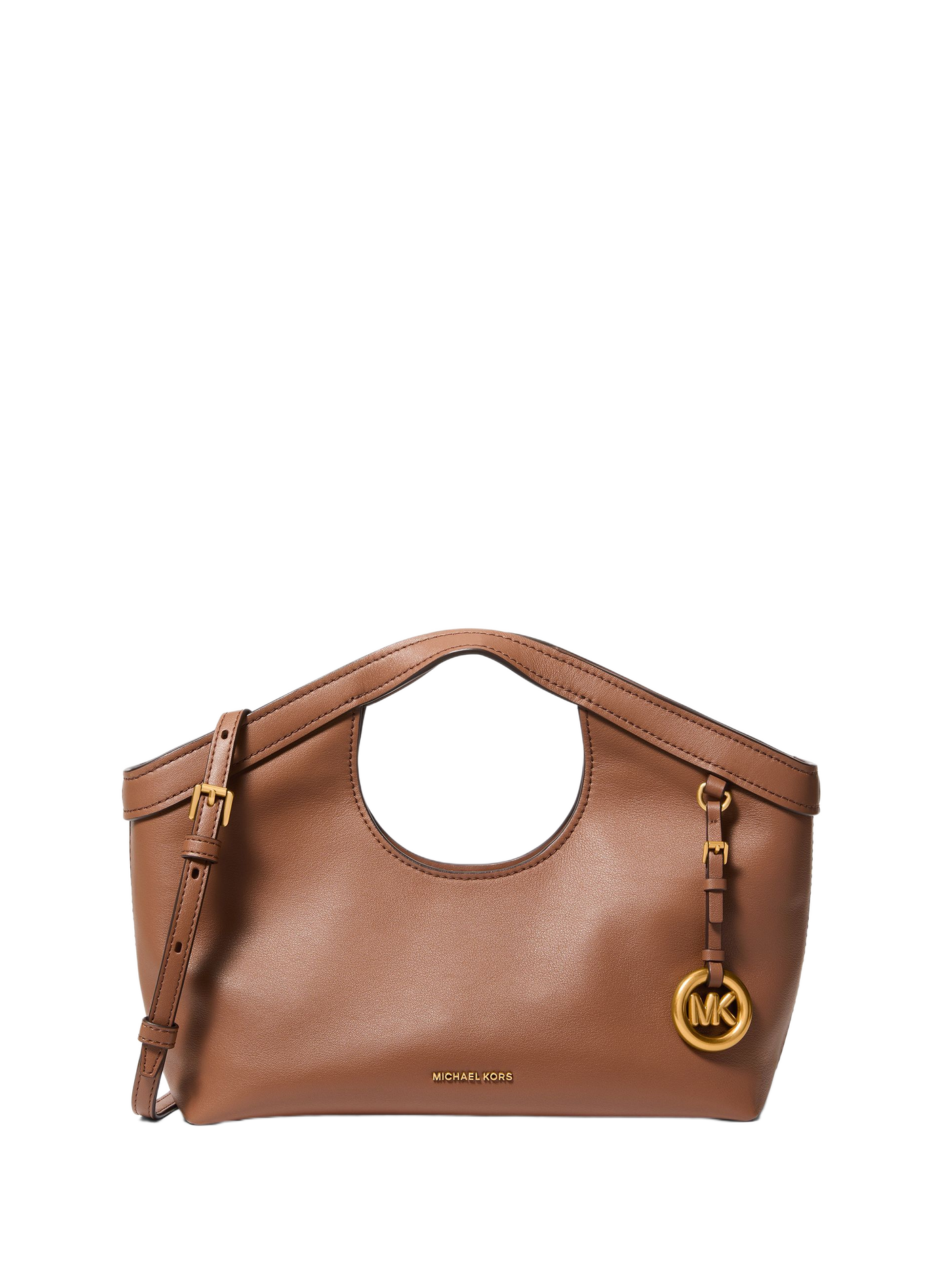 Haddie leather handbag MICHAEL KORS Brown