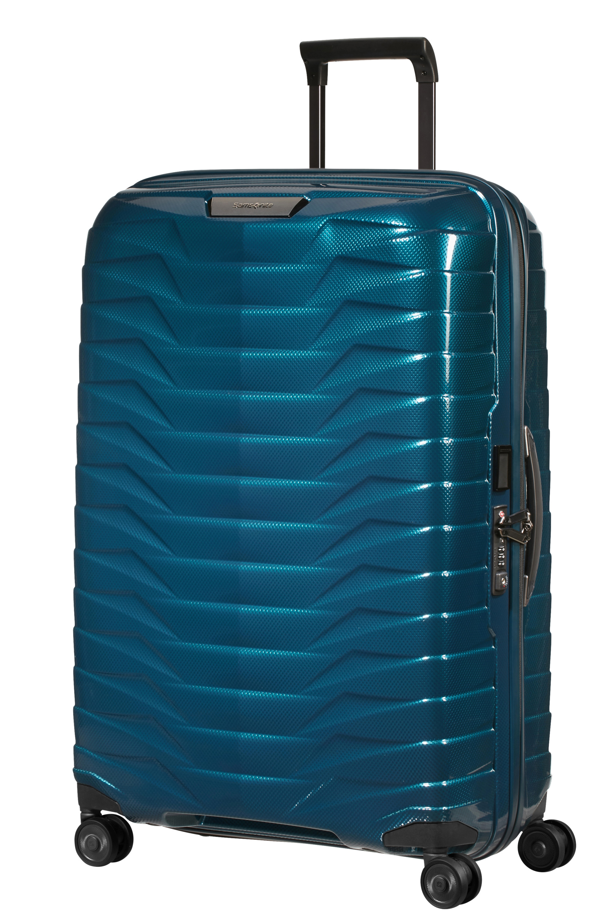 Proxis valise 4 roues taille l  Petrol blue