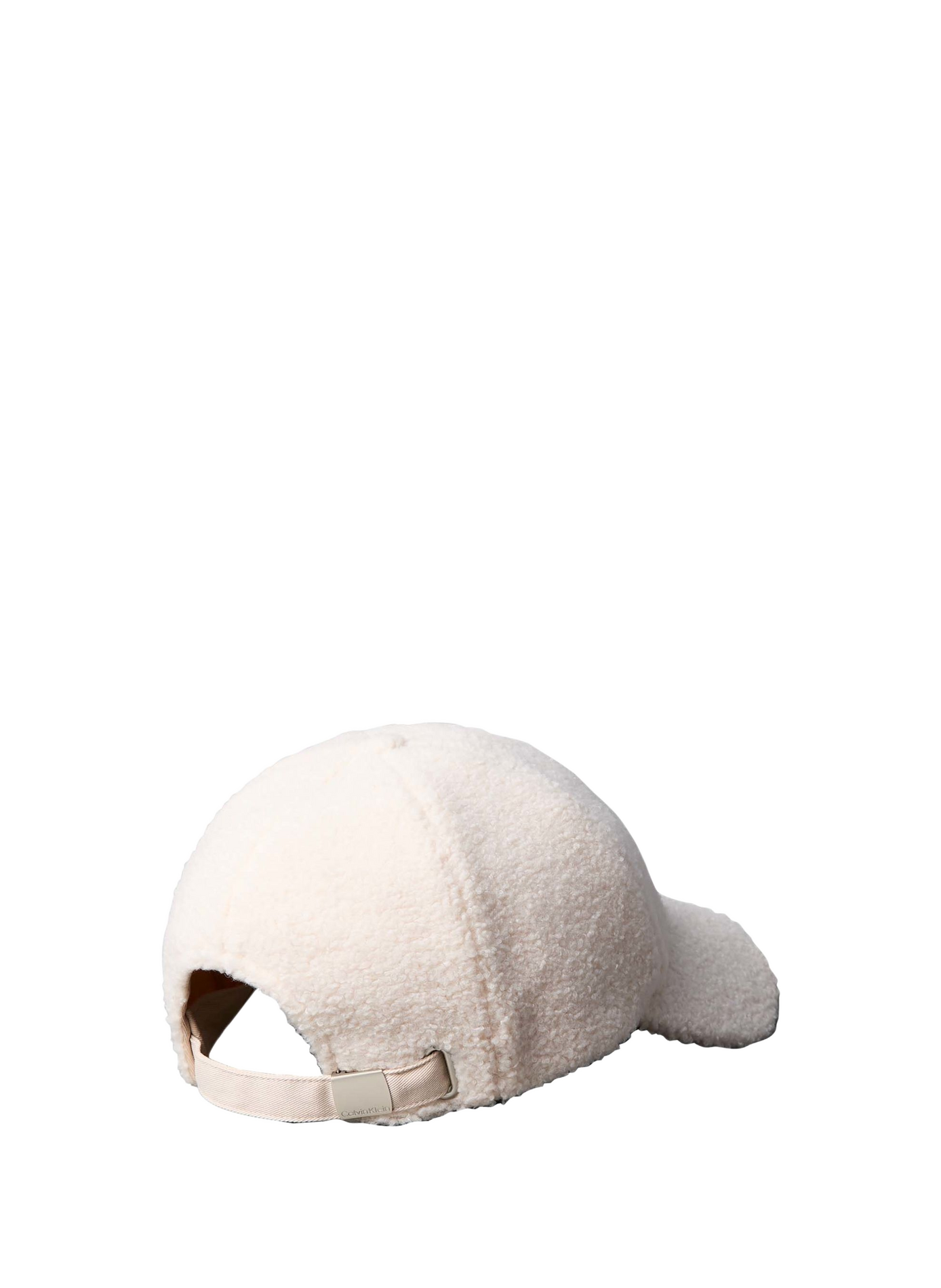 Shearling logo cap CALVIN KLEIN Beige