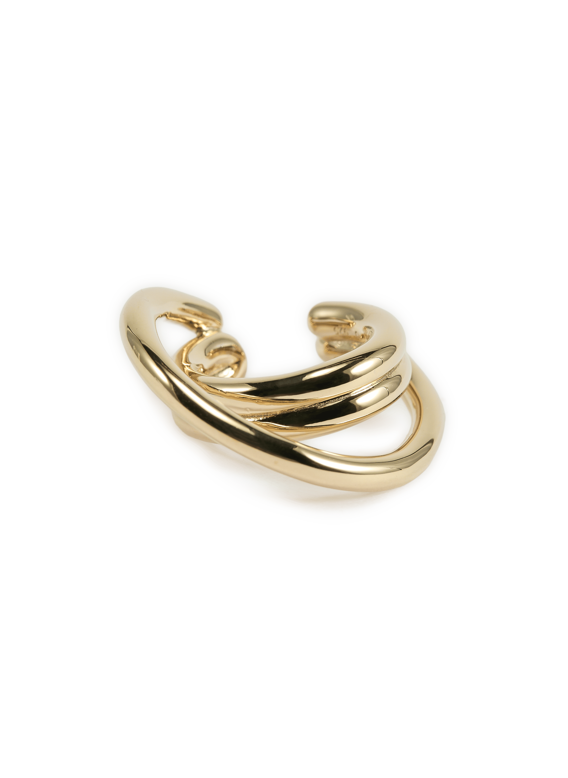Ear cuff rings OTIUMBERG Golden